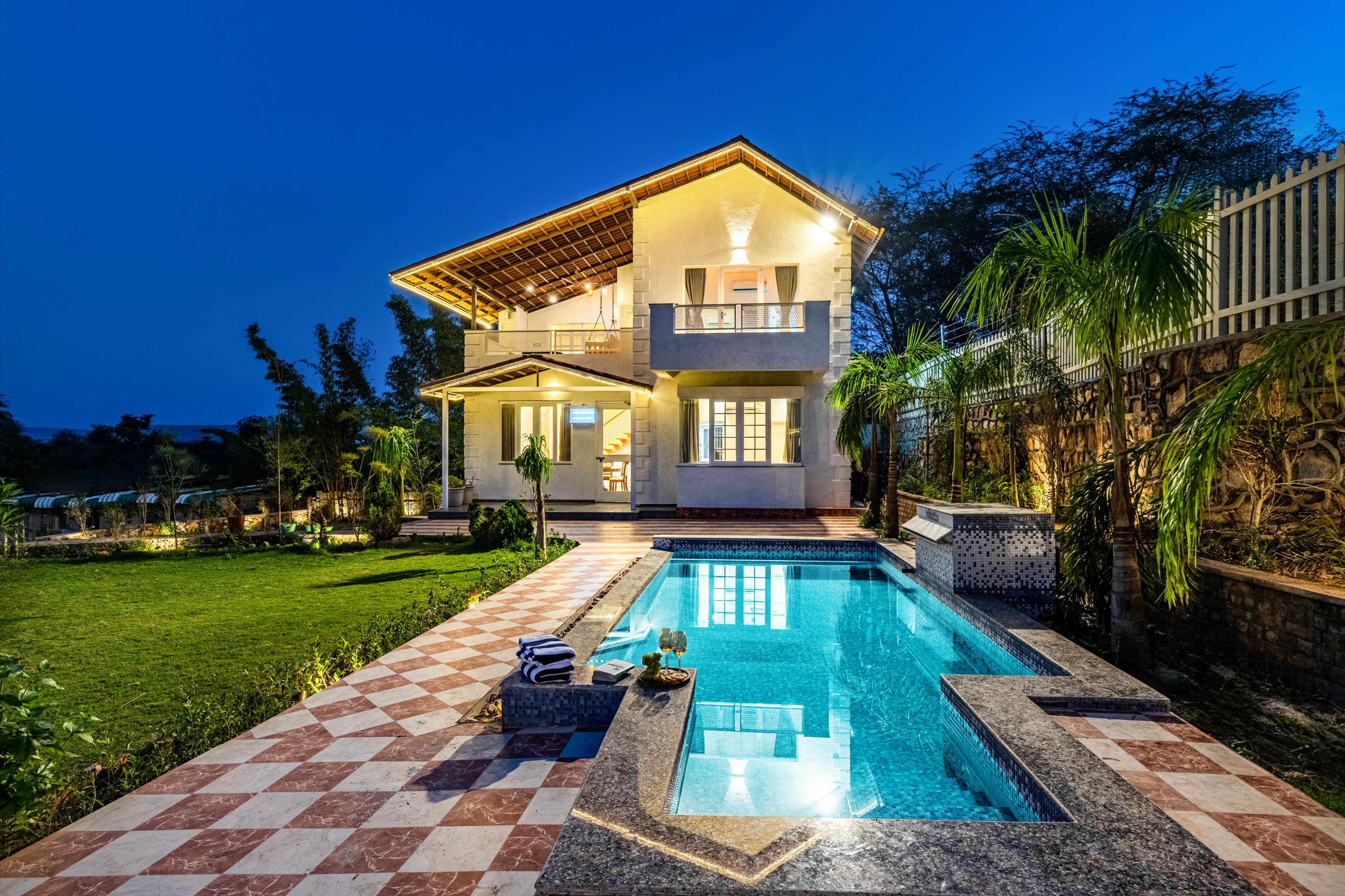 Ramgarh Wild Retreat | Pet-friendly Colonial-Style 2-BHK Villa Amidst the Hills with Private Pool & Garden - Image 1
