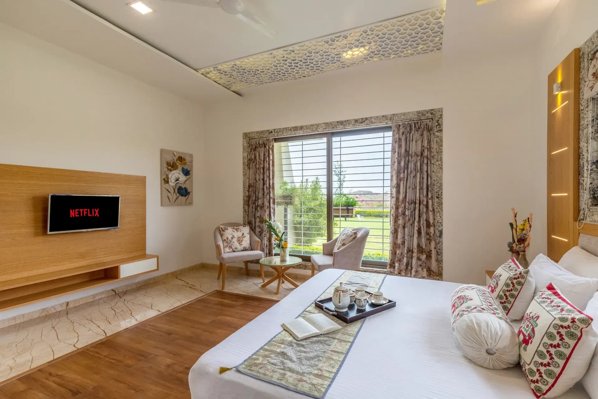 Shourya Celesta | Charming Hilltop 3-BHK Villa With Private Pool, Garden & Terrace - Image 28