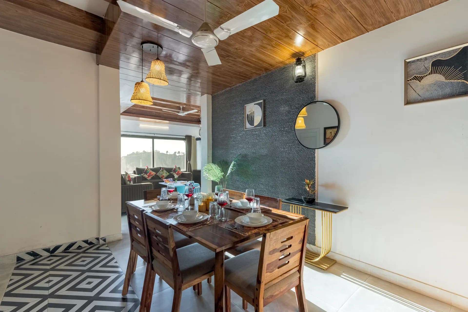 Evara | Serene Pet-friendly 4-BHK Hill Retreat W/ Balcony, Fireplace & Scenic Views - Image 17