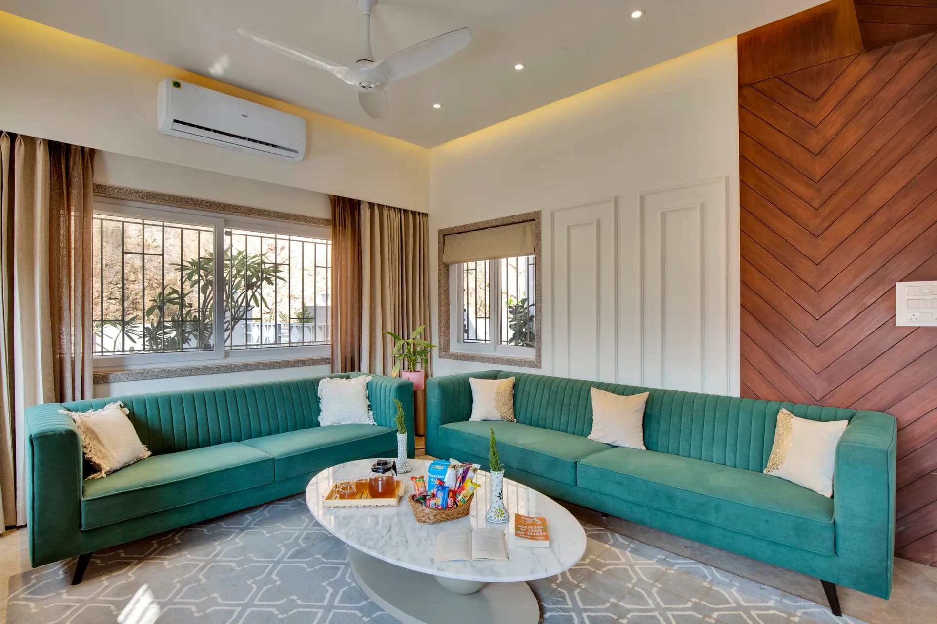 Shourya Bliss | 3-BHK | Pvt Pool & Garden | Scenic Views - Image 7