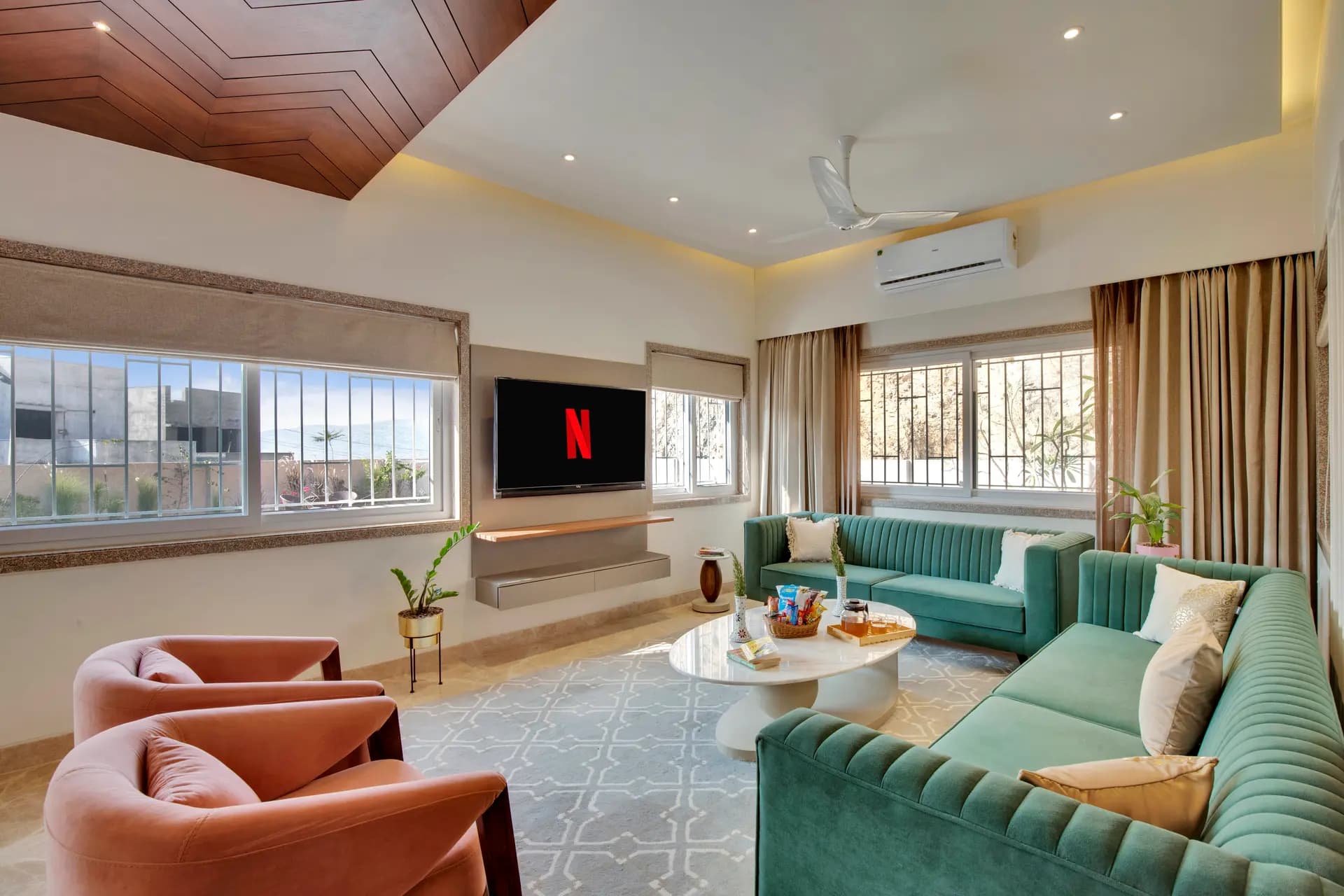 Shourya Bliss | 3-BHK | Pvt Pool & Garden | Scenic Views - Image 6
