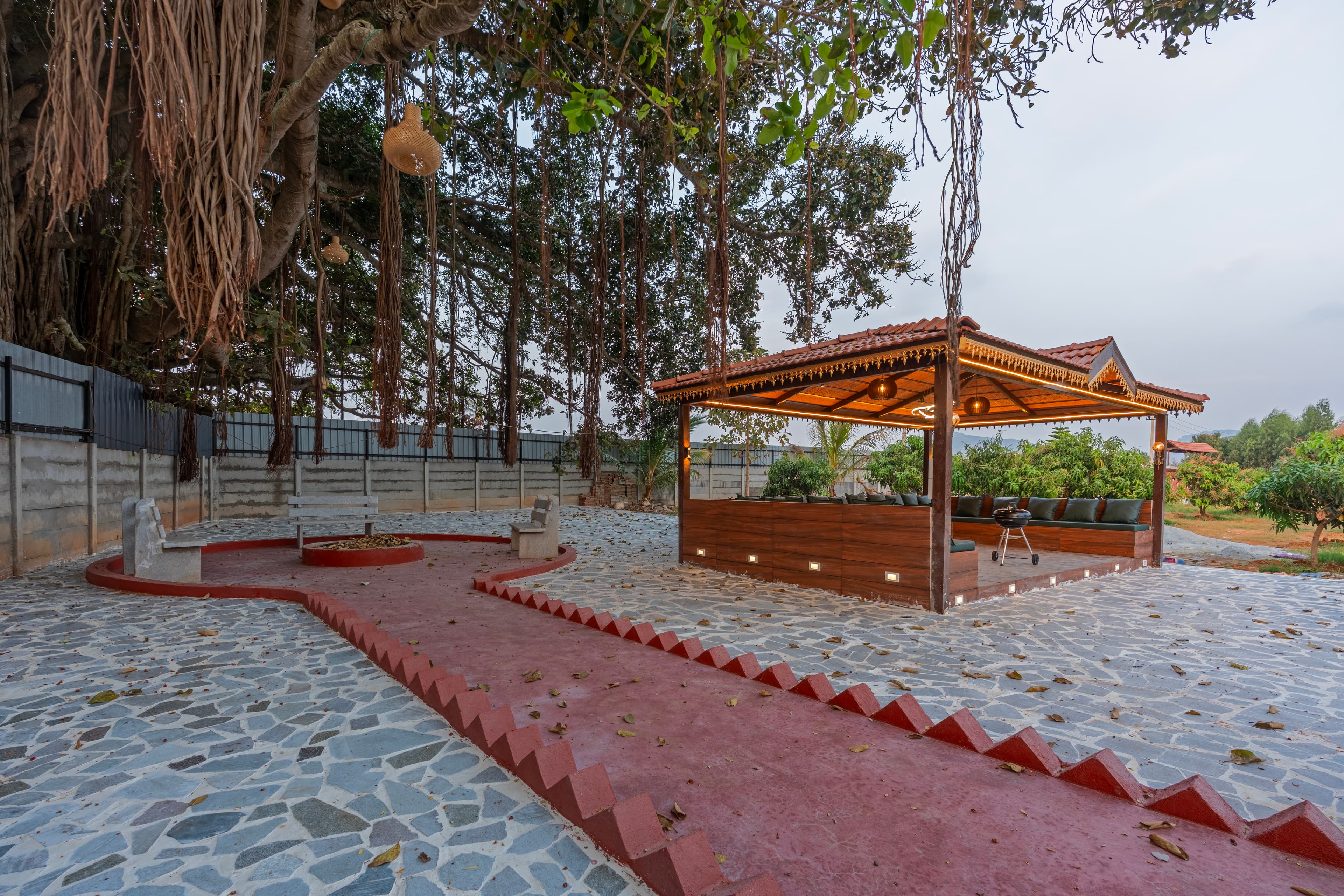 Courtyard Banyan | Rustic 2-BHK Pet-friendly Villa with Pool, Gazebo Amid Banyan Trees | Near Nandi Hills - Image 29