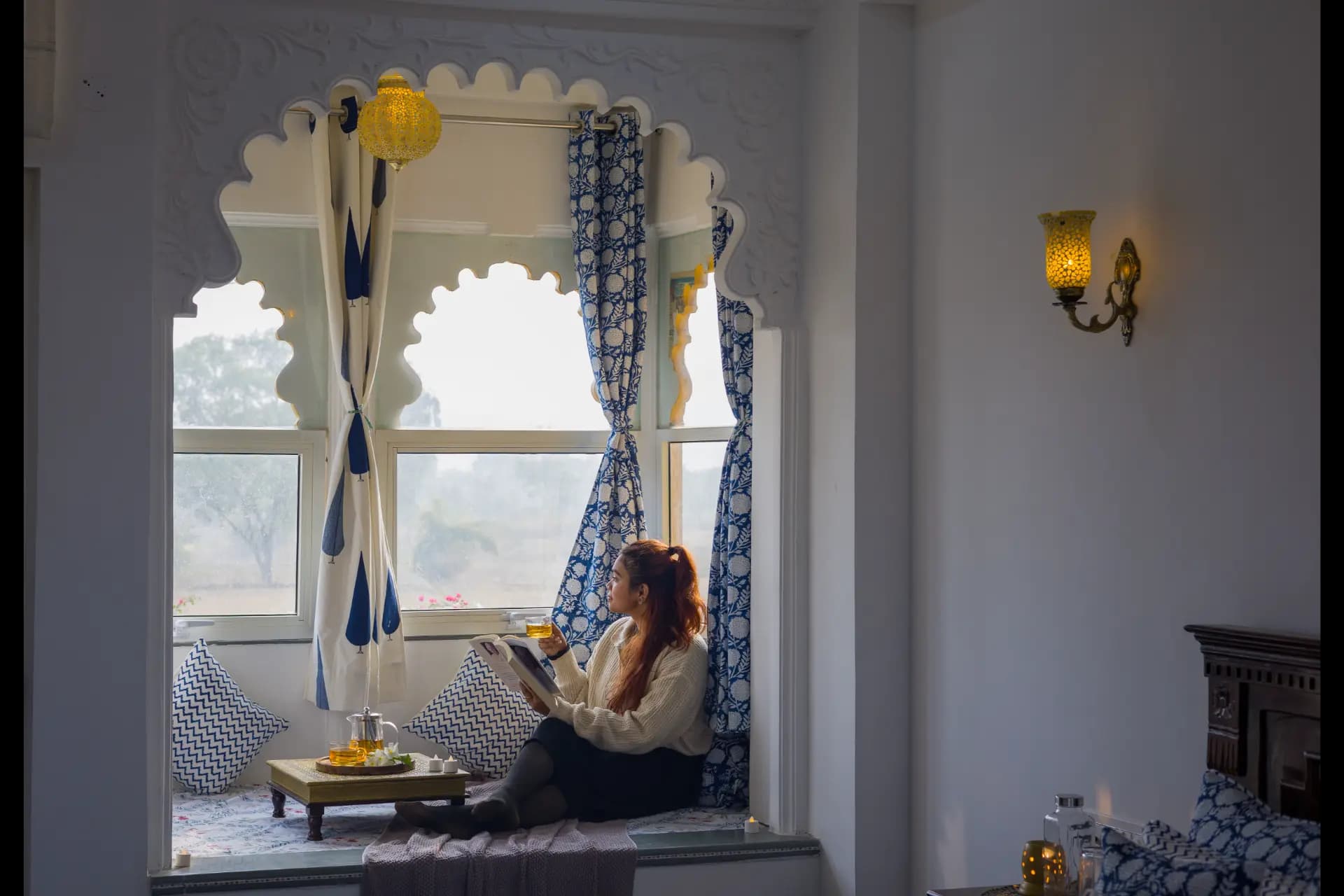 Amber Royale | Heritage 3-BHK Villa With Private Pool, Garden & Terrace - Image 15