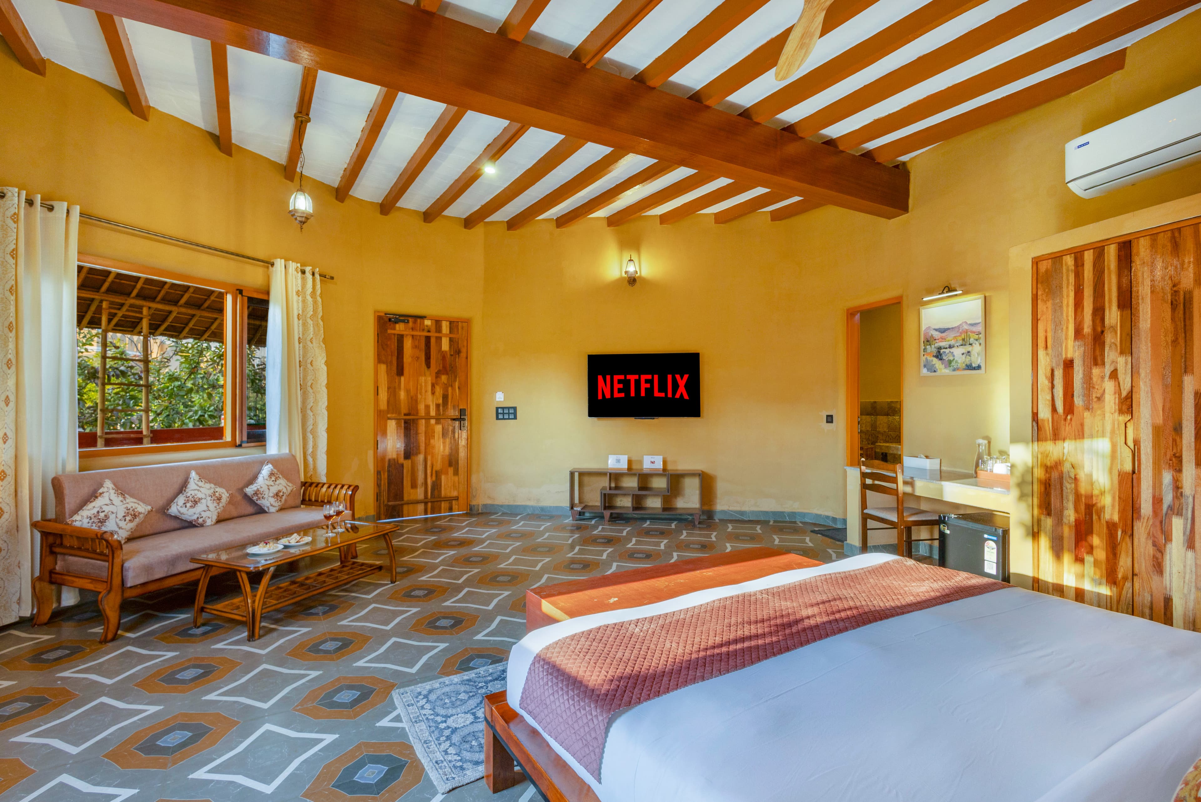 Aanandam Villas and Resort | Pet-friendly Cottage With Shared Pool, Patio, Restaurant & Garden - Image 25