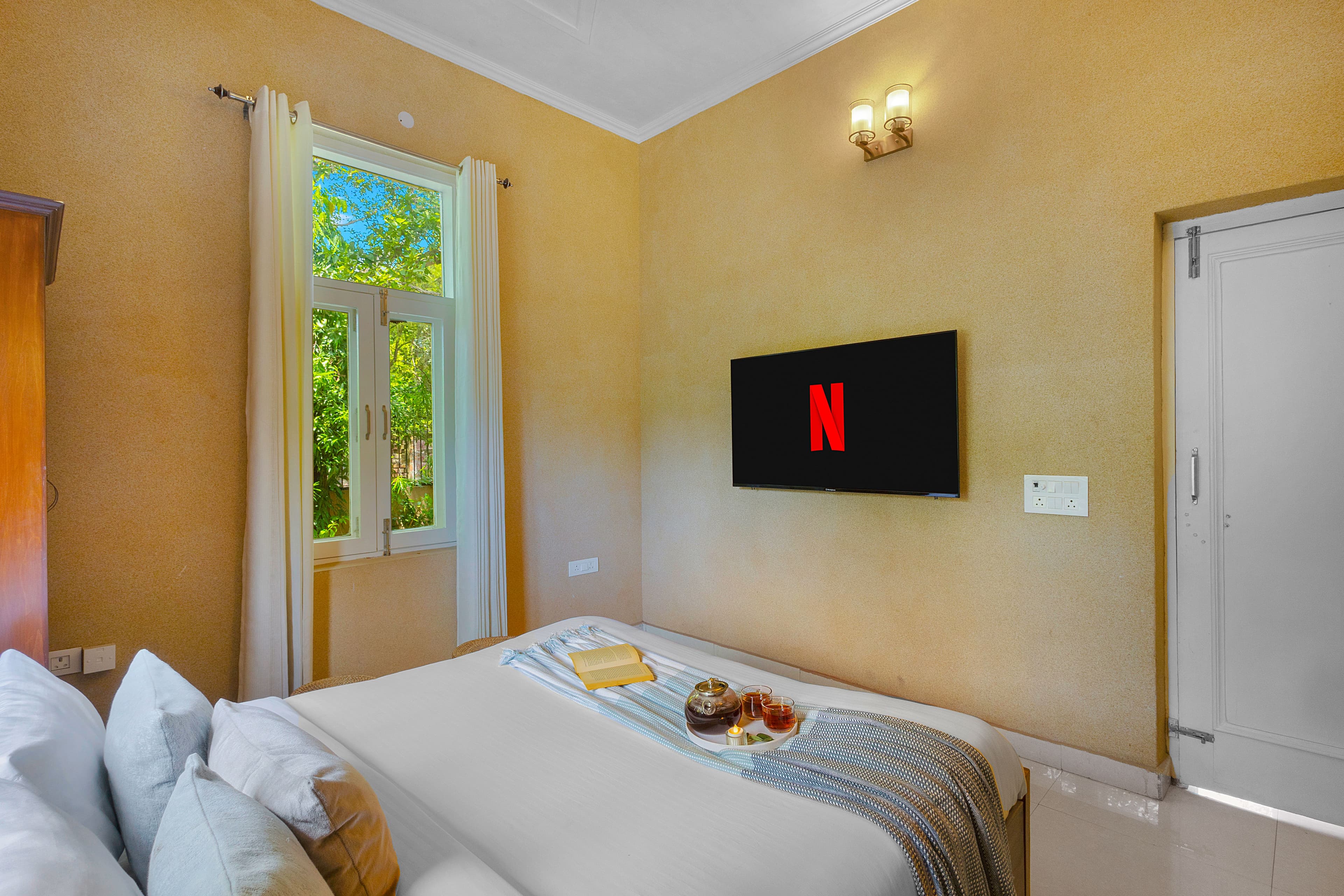 Raha Farms | 2-BHK Pet-friendly Retreat with a Garden, Shared pool, Restaurant, Library, & Game zone - Image 45