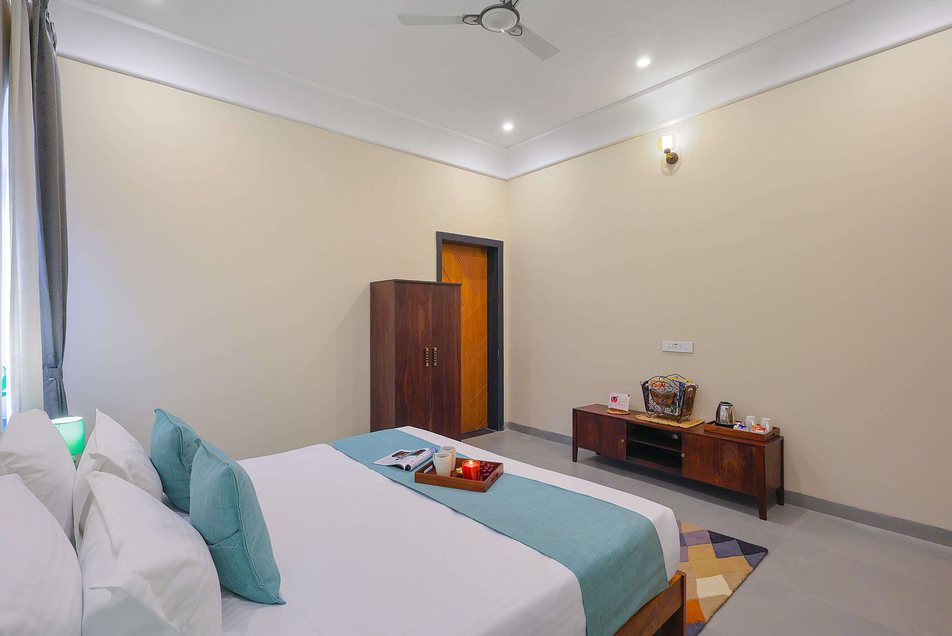 Vaikunth Villa | 3-BHK Getaway with Rooftop Pool, Sit-out Area, Jacuzzi, Scenic Lake & Hill Views - Image 47