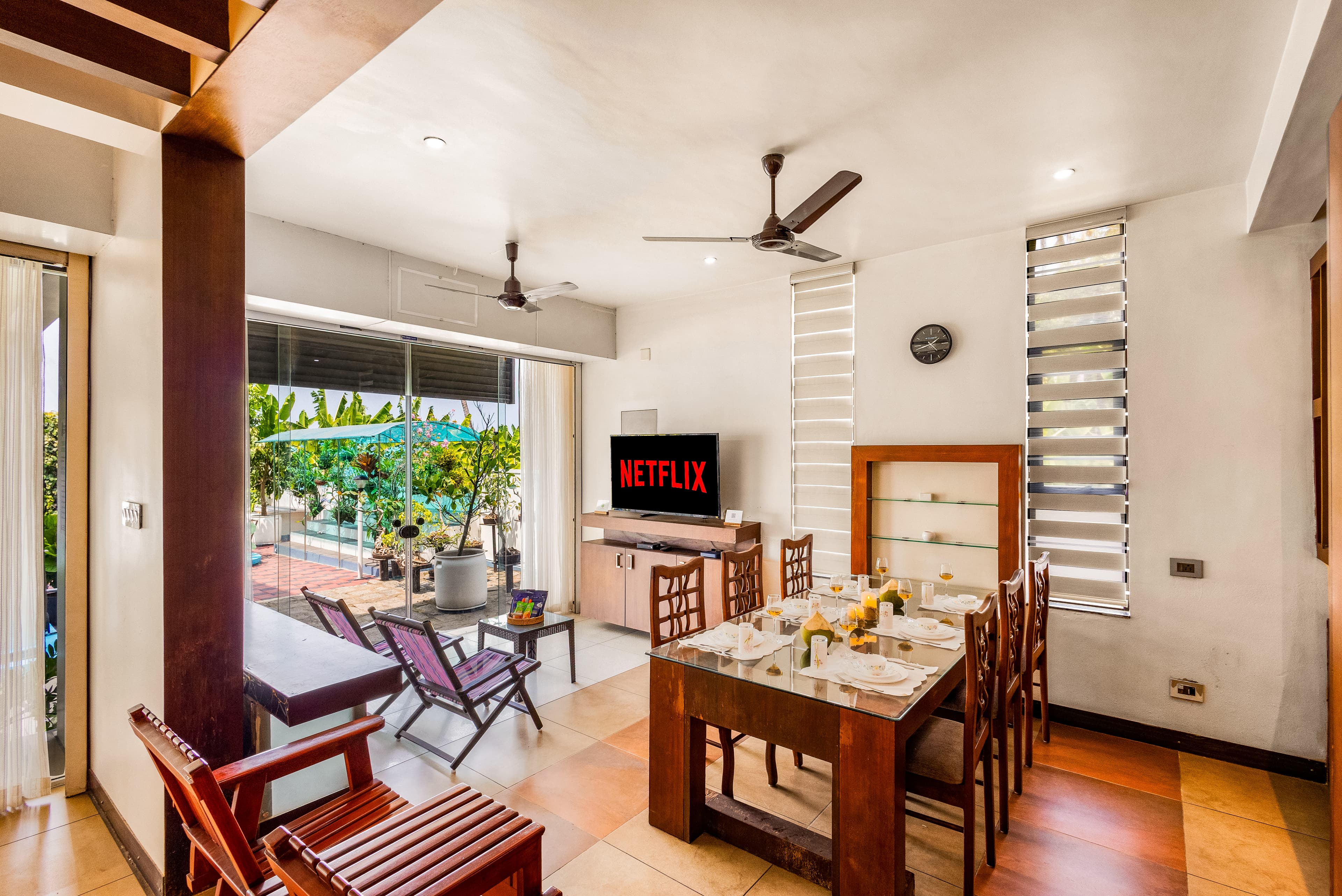 Glass River Retreat | 4-BHK Riverside Getaway with Private Pool, Lakeside Sit-Out & Lounge Area Near Aluva Railway & Metro Station - Image 33