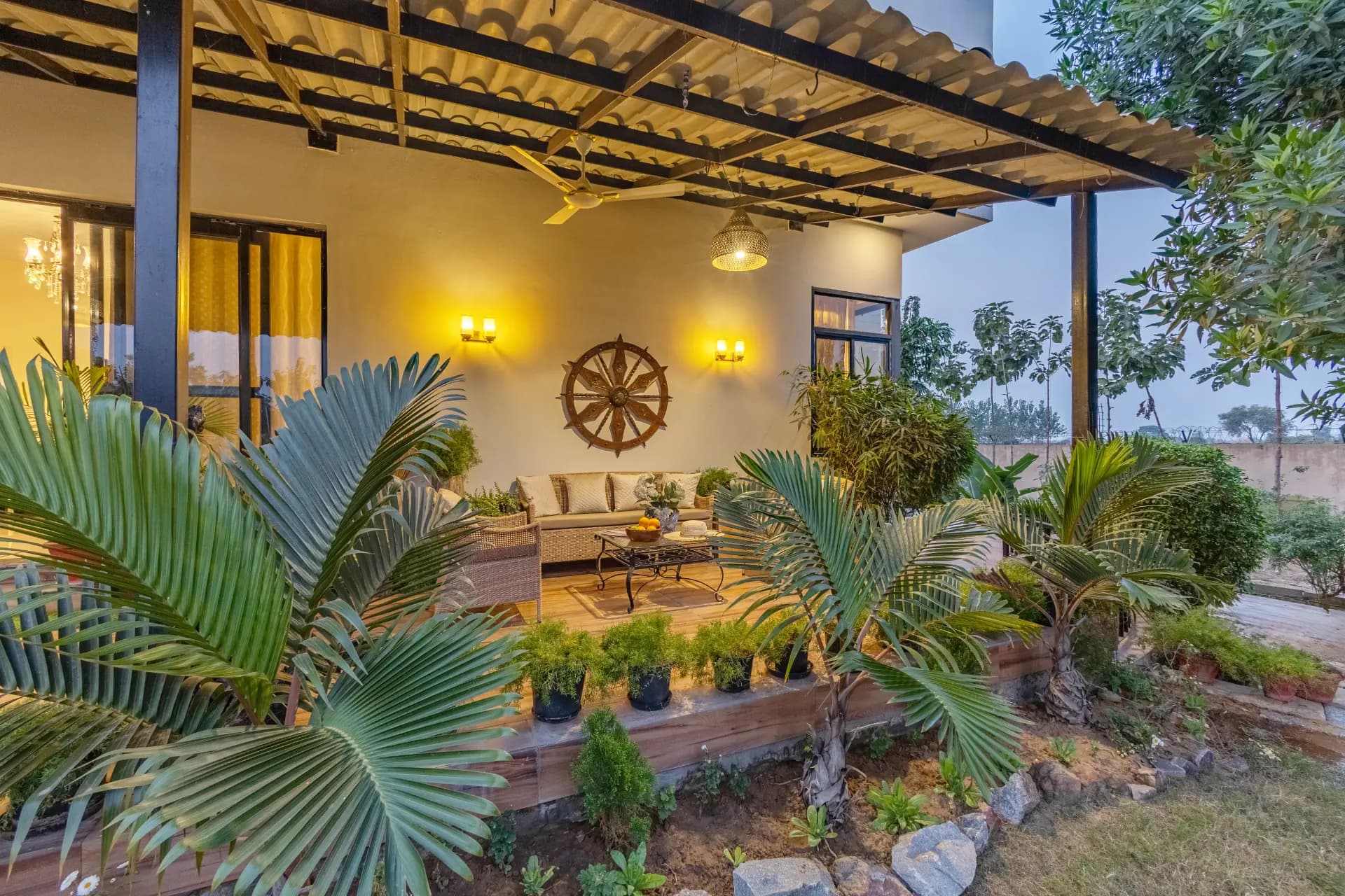 Dacha | Serene 3-BHK Escape With Garden, Jacuzzi  & Outdoor Bar - Image 20