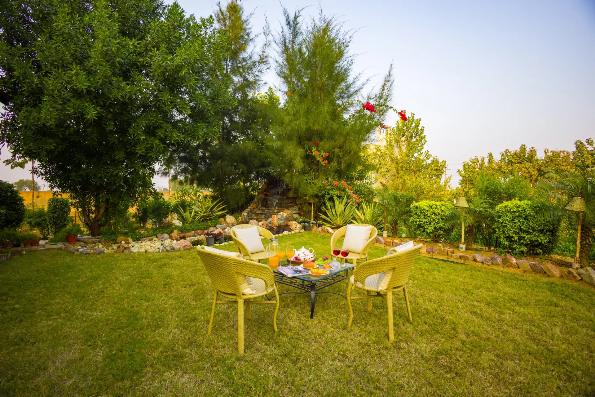Dacha | Serene 3-BHK Escape With Garden, Jacuzzi  & Outdoor Bar - Image 5