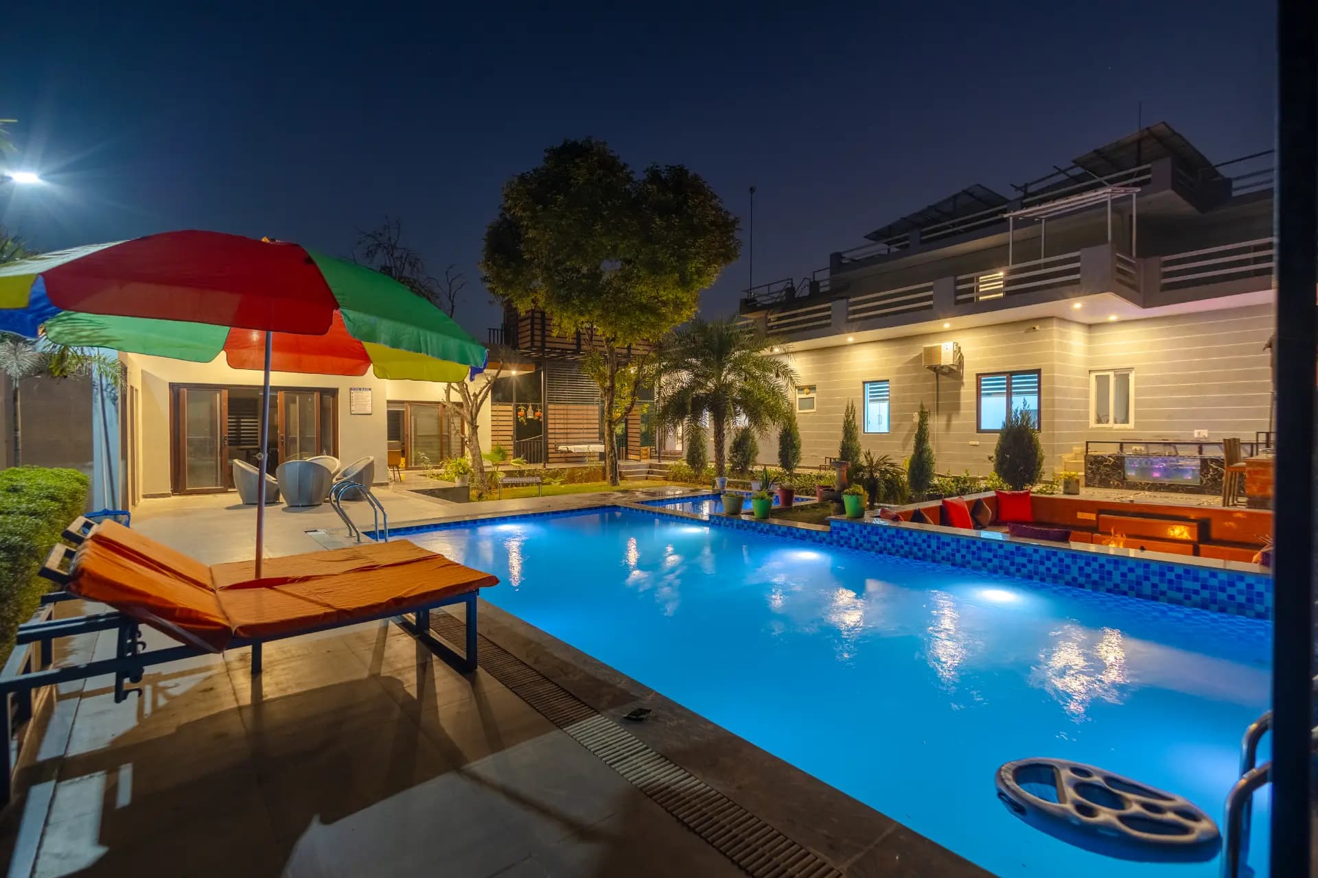 Aarul Farm | 1 Acre Pet-friendly 4-BHK With Pvt Pool, Gazebos & Game Zone - Image 2