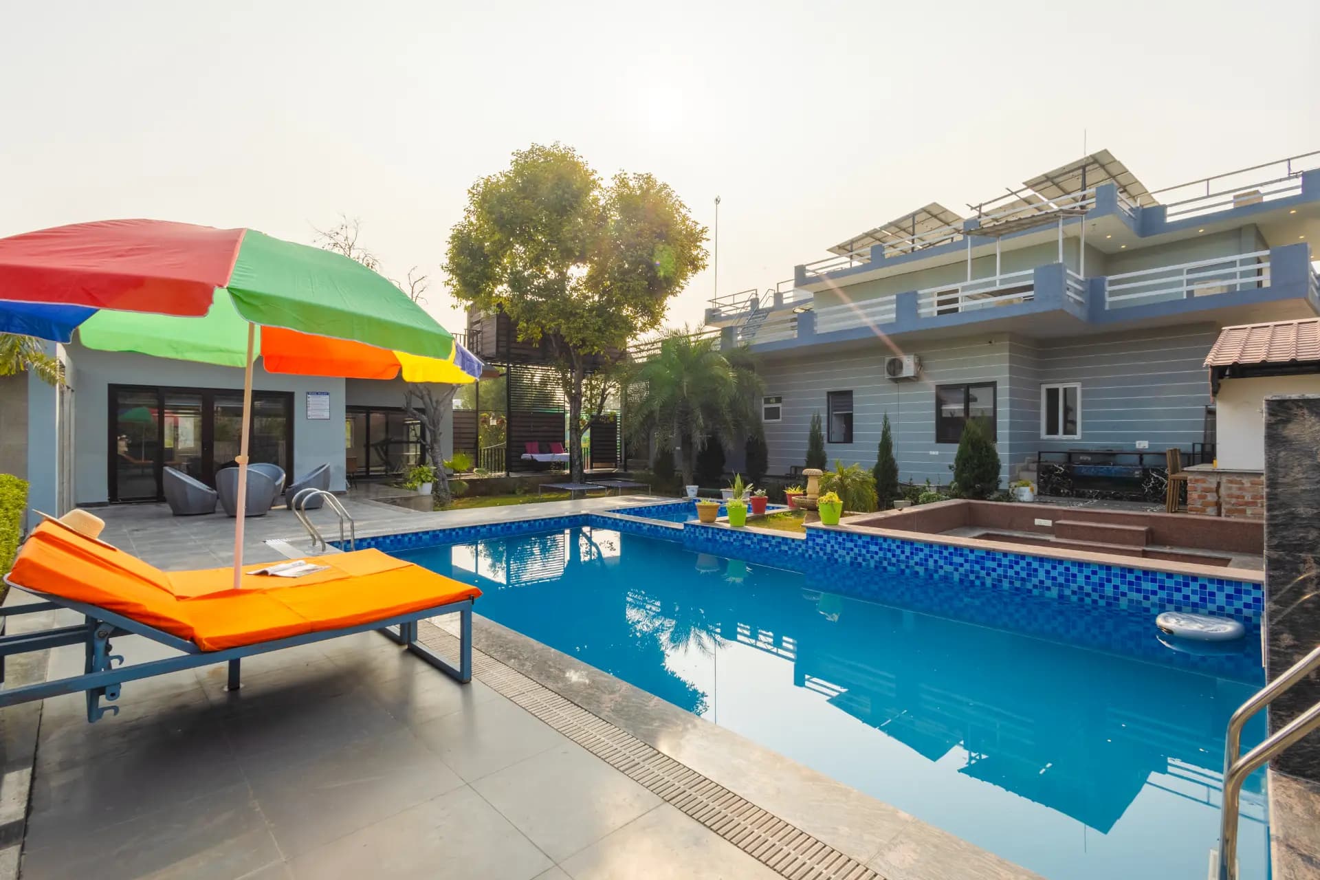 Aarul Farm | 1 Acre Pet-friendly 4-BHK With Pvt Pool, Gazebos & Game Zone - Image 10