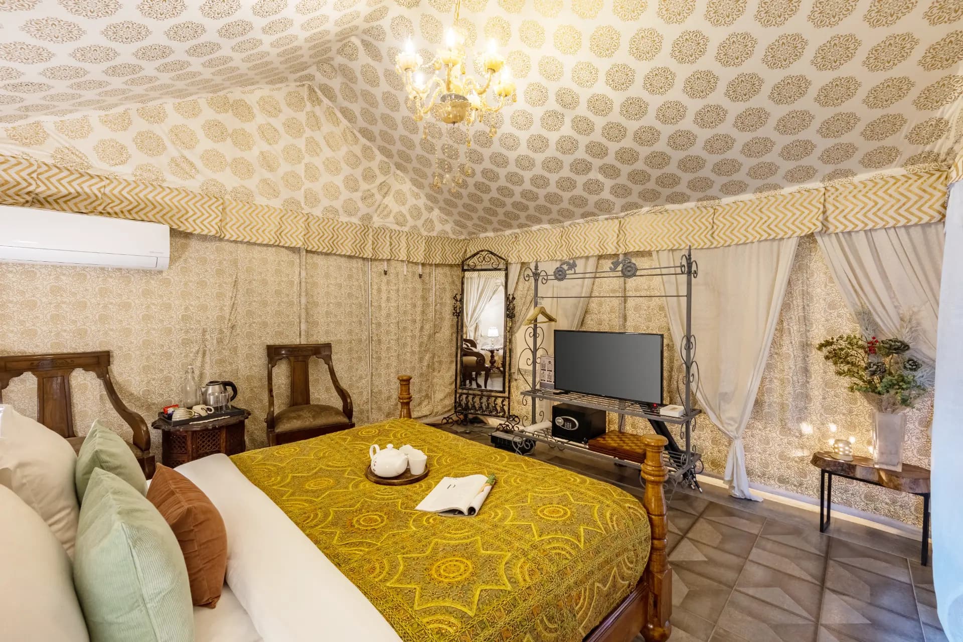 Zephyr Classic Tent | Hillview Haven With Pool, Gym & Restaurant - Image 34