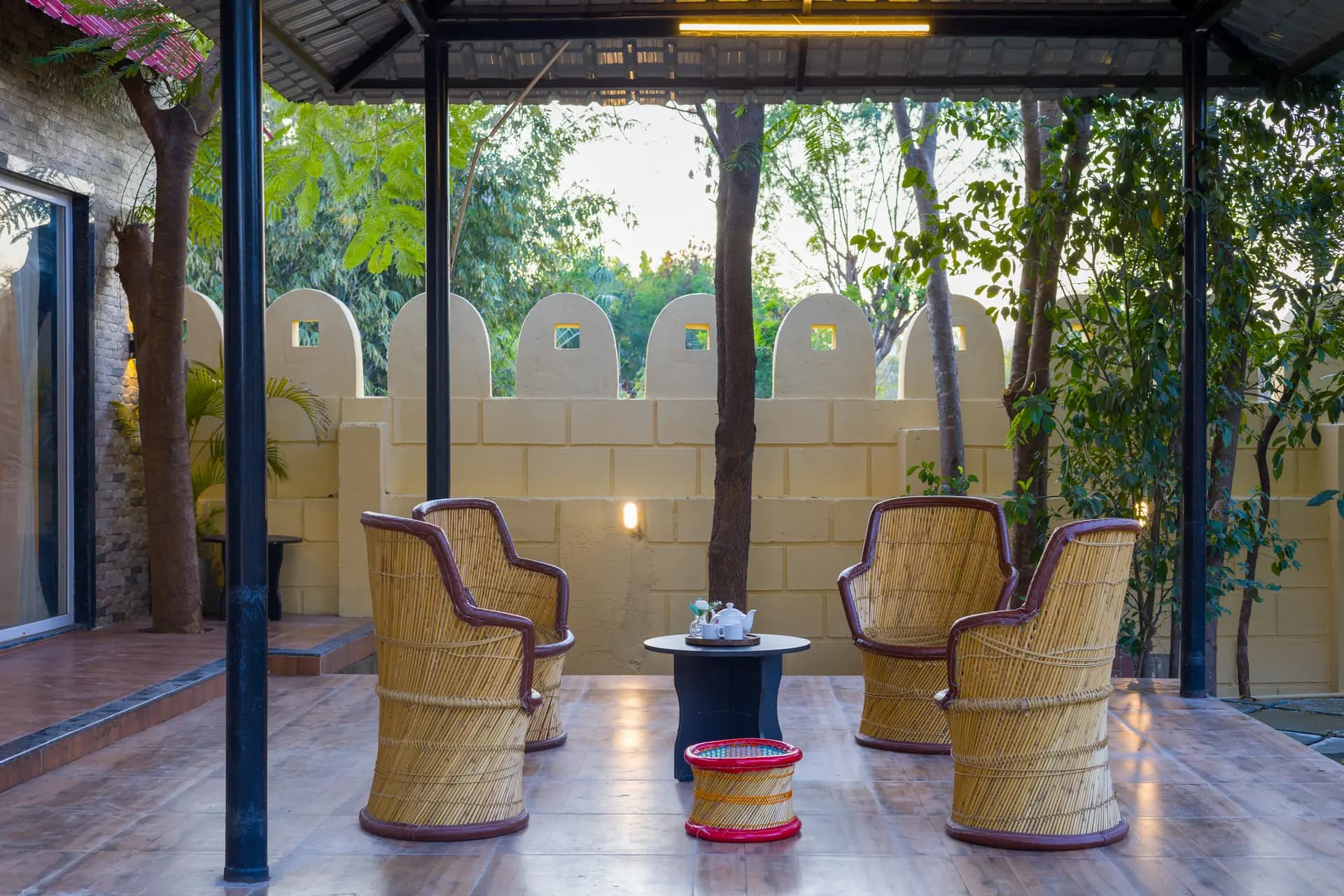 Roohmon’s Farm | Exquisite 5-BHK Retreat With Private Pool, Garden & Bar - Image 10