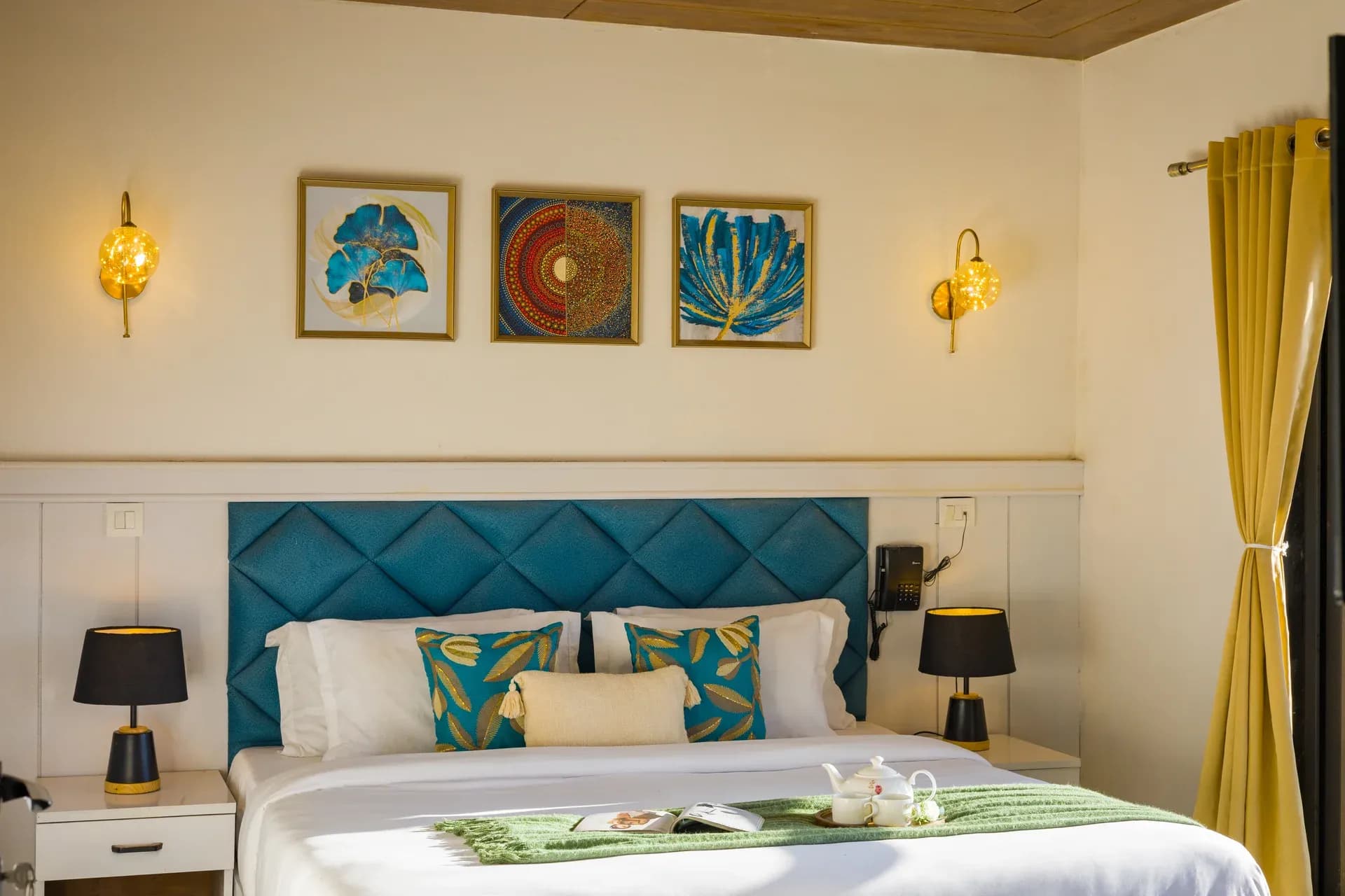 Evara | Serene Pet-friendly 4-BHK Hill Retreat W/ Balcony, Fireplace & Scenic Views - Image 26