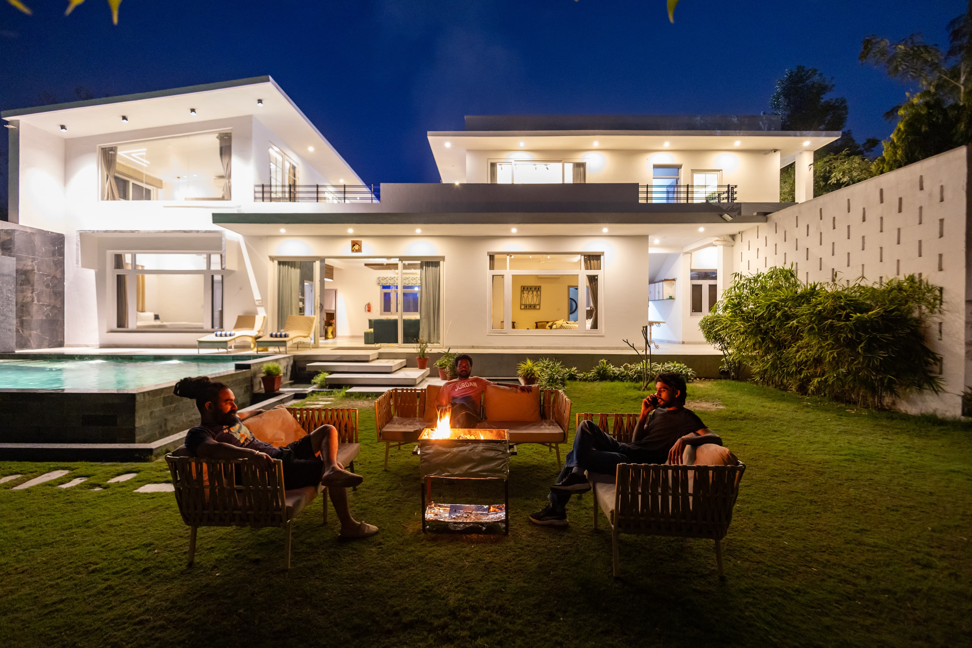 Kuber Vatika | 6-BHK Pet-friendly Villa with Private Pool and Garden Sit Out Area - Image 7