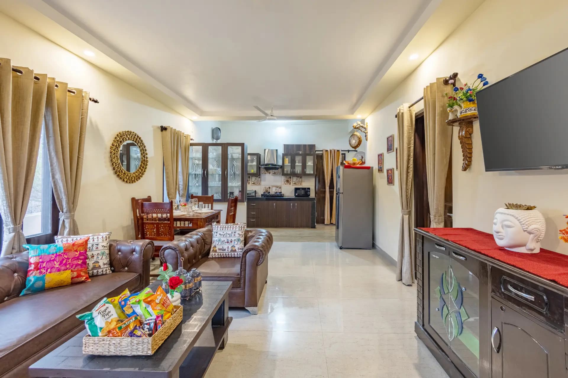 Cozy Nest | 2-BHK | Garden | Balcony | Swing | Bathtub | Bonfire Area  - Image 14