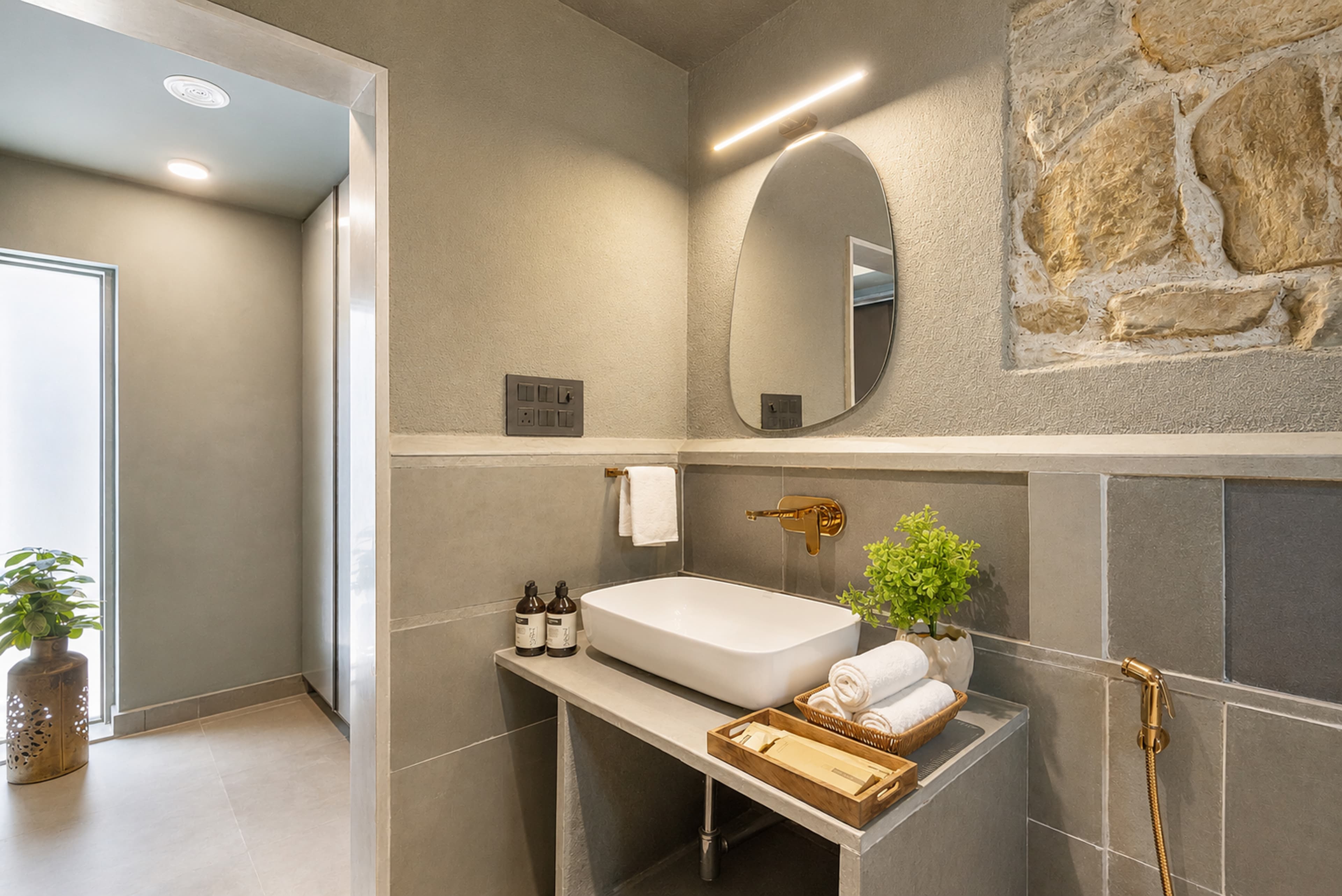 Earthstone | 4-BHK Stone Retreat with Private Pool, Garden, Gazebo, Terrace, & Open-Air Dining  - Image 21
