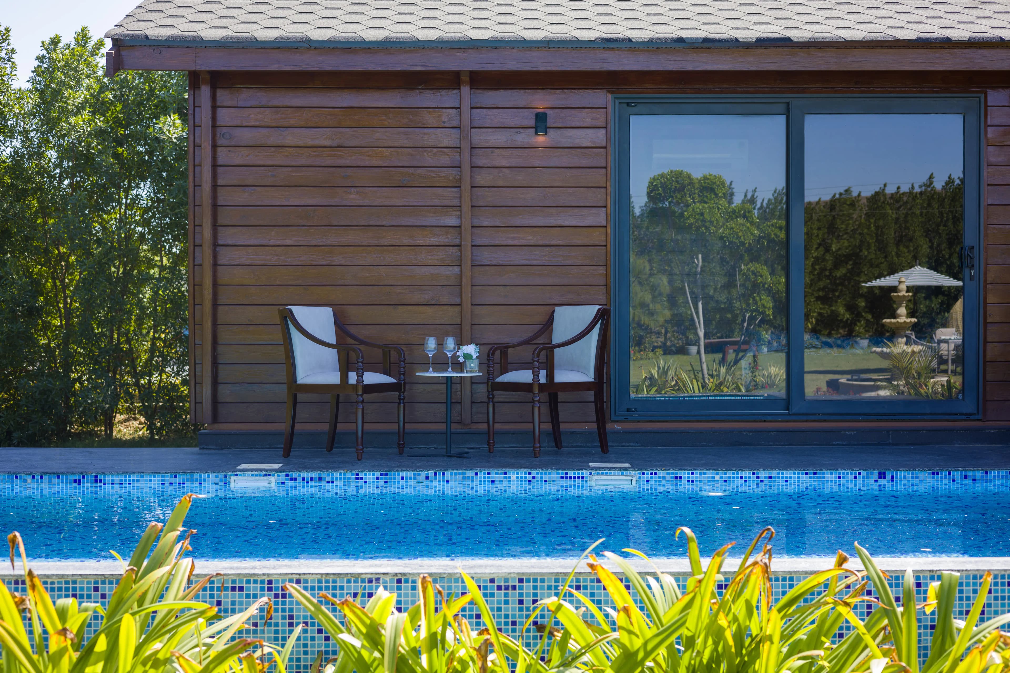 Riveira Hills |  3-BHK Pet-friendly Cottage with Lush Garden, Private Pool  - Image 22