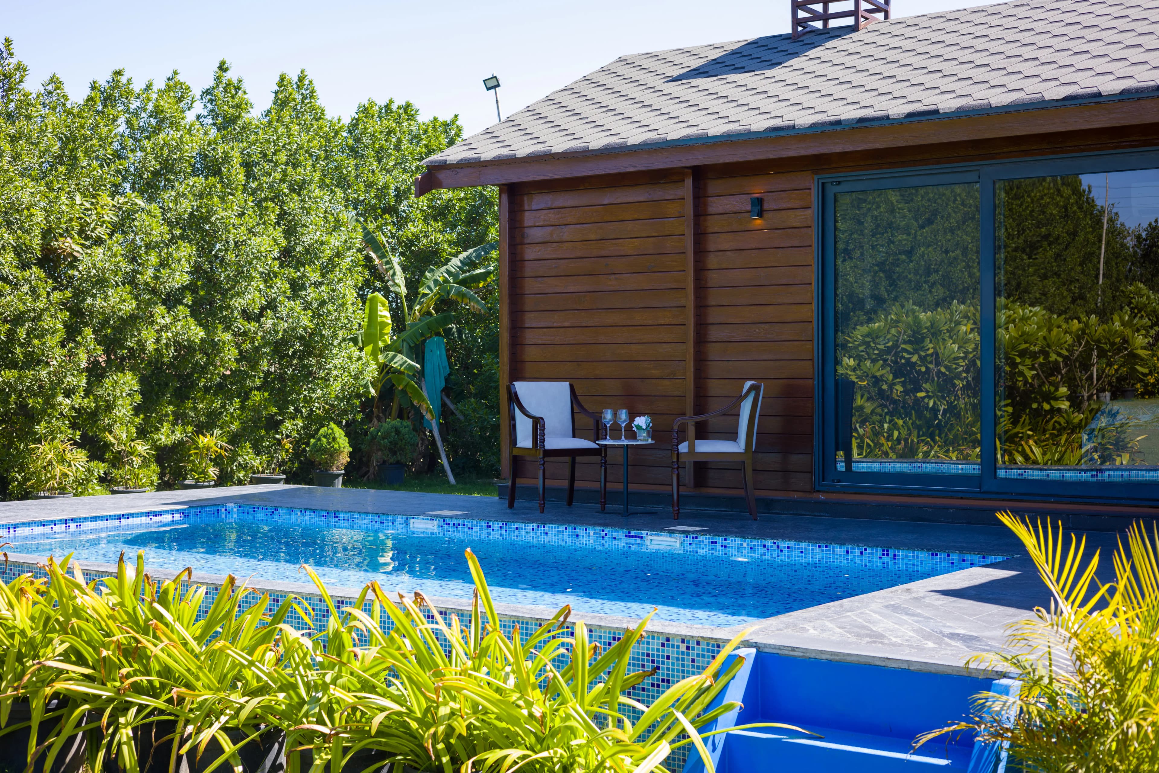 Riveira Hills |  3-BHK Pet-friendly Cottage with Lush Garden, Private Pool  - Image 21