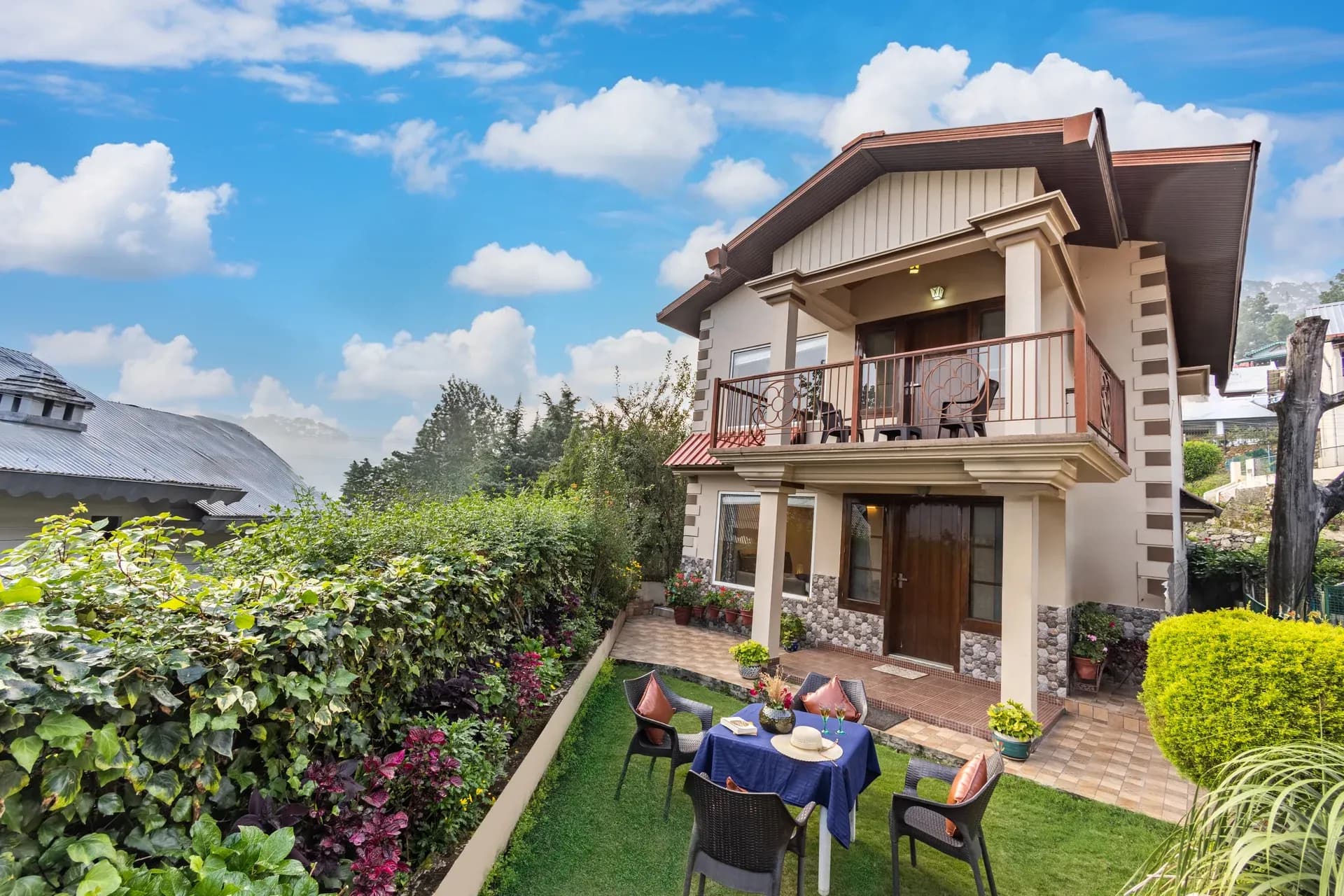 Villa Harmony | 2-BHK | Garden | Balcony | Hill view - Image 1