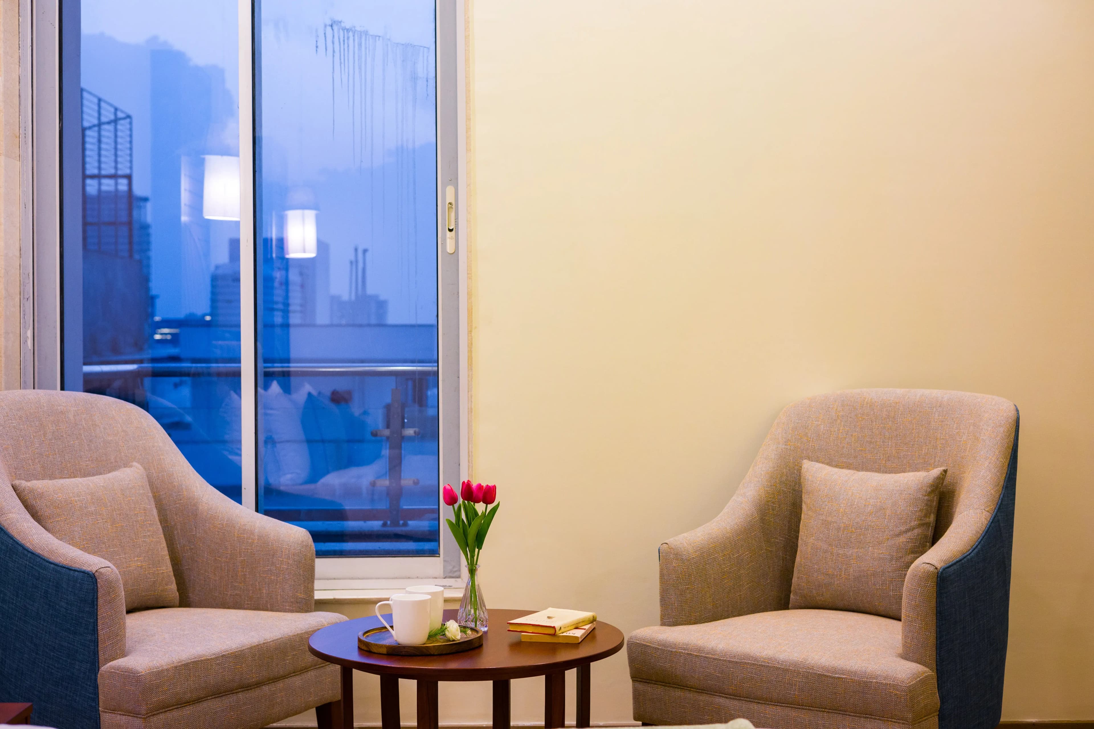 Eternal Oasis City View Suite | Serene 1-Room With Restaurant & Celebration Venue | Golf Course Road - Image 32