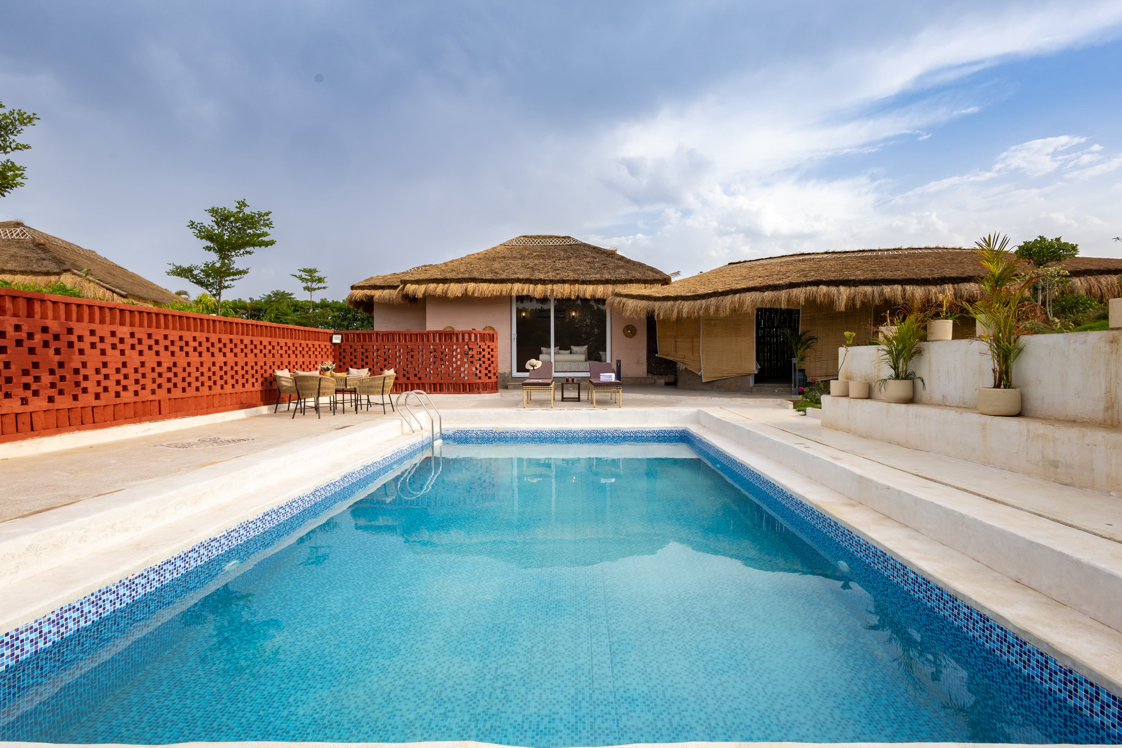 Kimaya Kove | Hut-Style Cottage with Open-Air Shower, Shared Pool, Restaurant, and Garden in Boutique Resort - Image 19