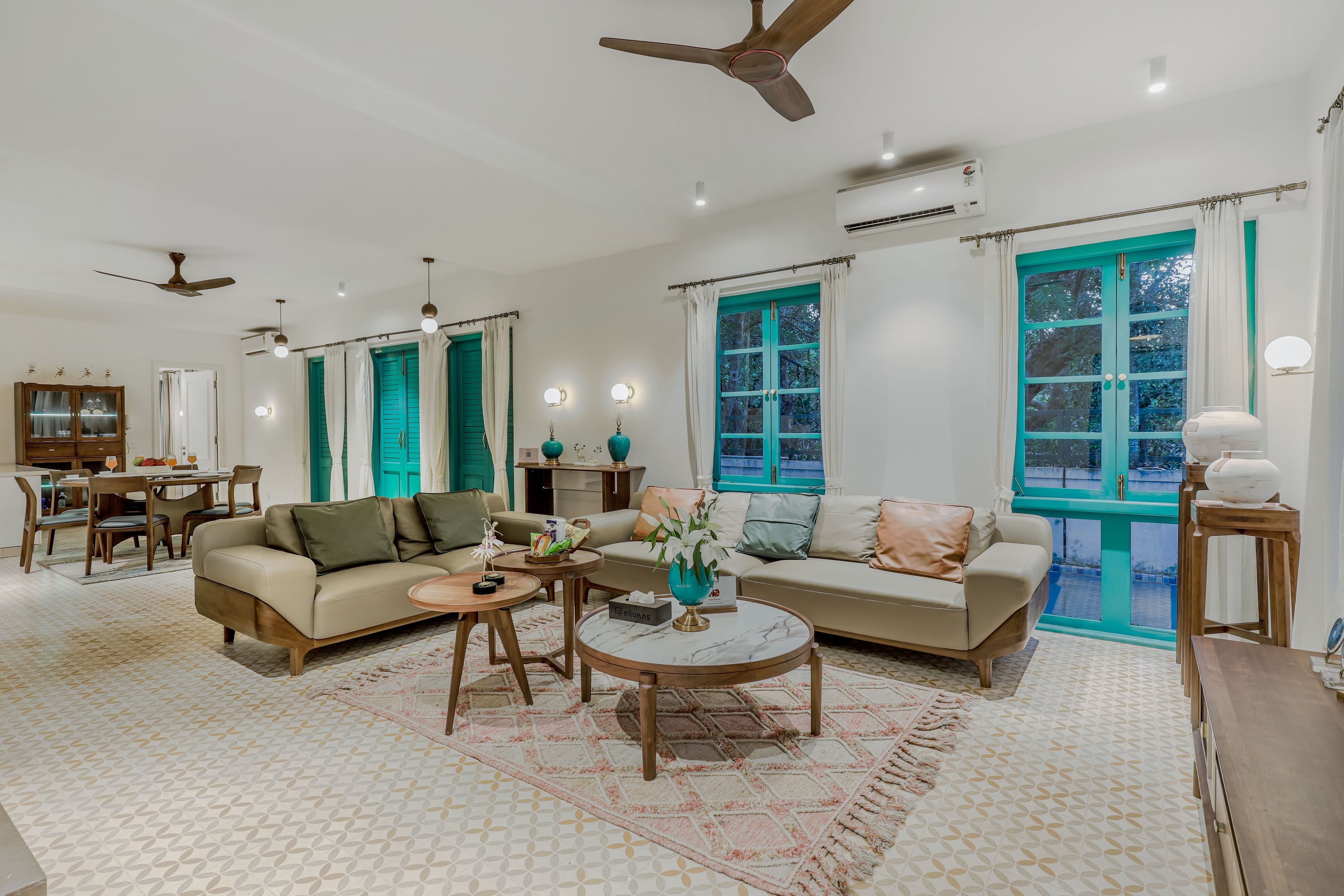 Casa Lotus | 3-BHK Villa with Private Pool, Cosy Nook, Balconies; in a Gated Complex - Image 3