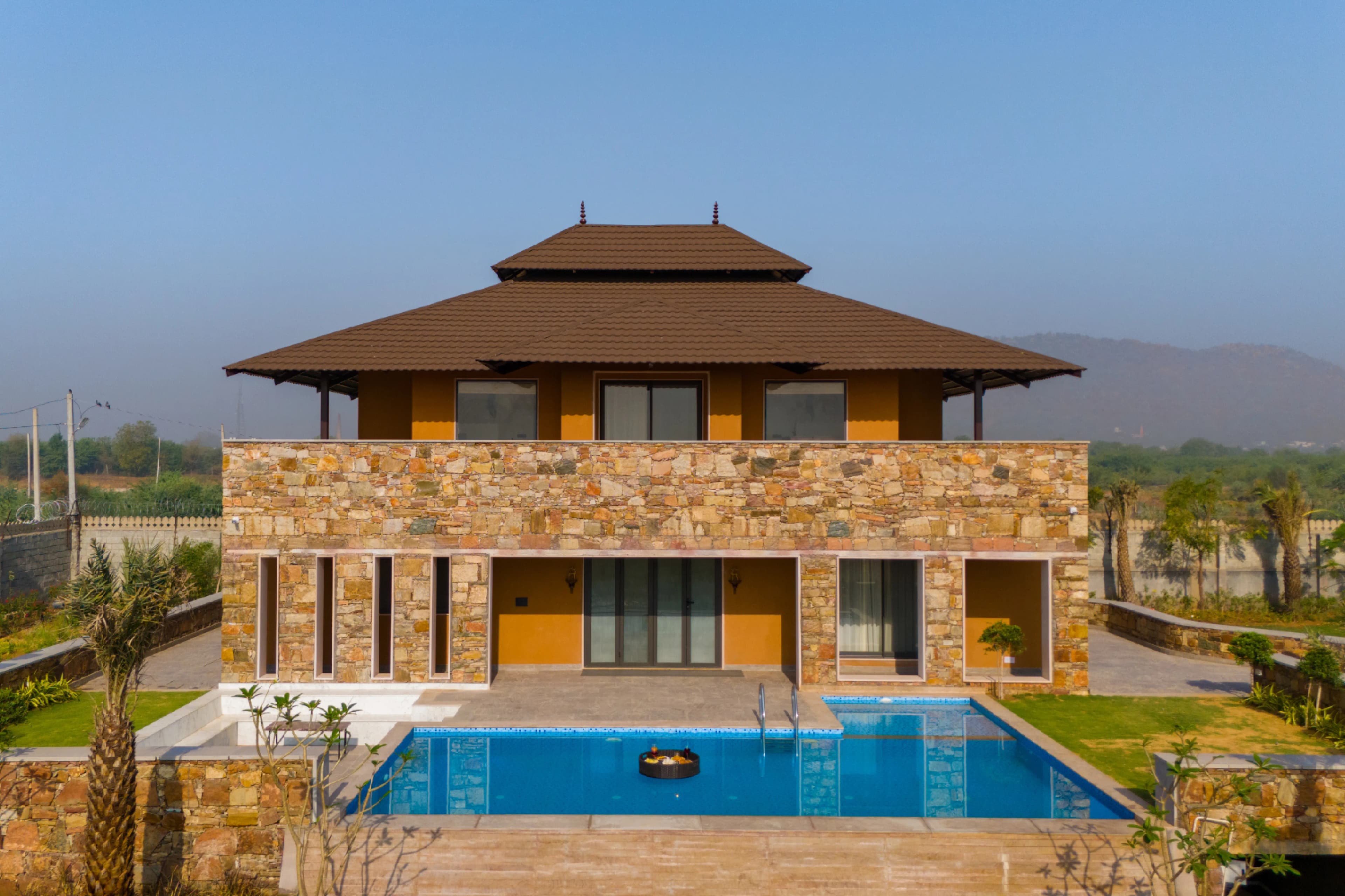 The Kanota Retreat | 4-BHK Villa Near Kanota Dam With Private Pool & Stunning Hill Views - Image 44