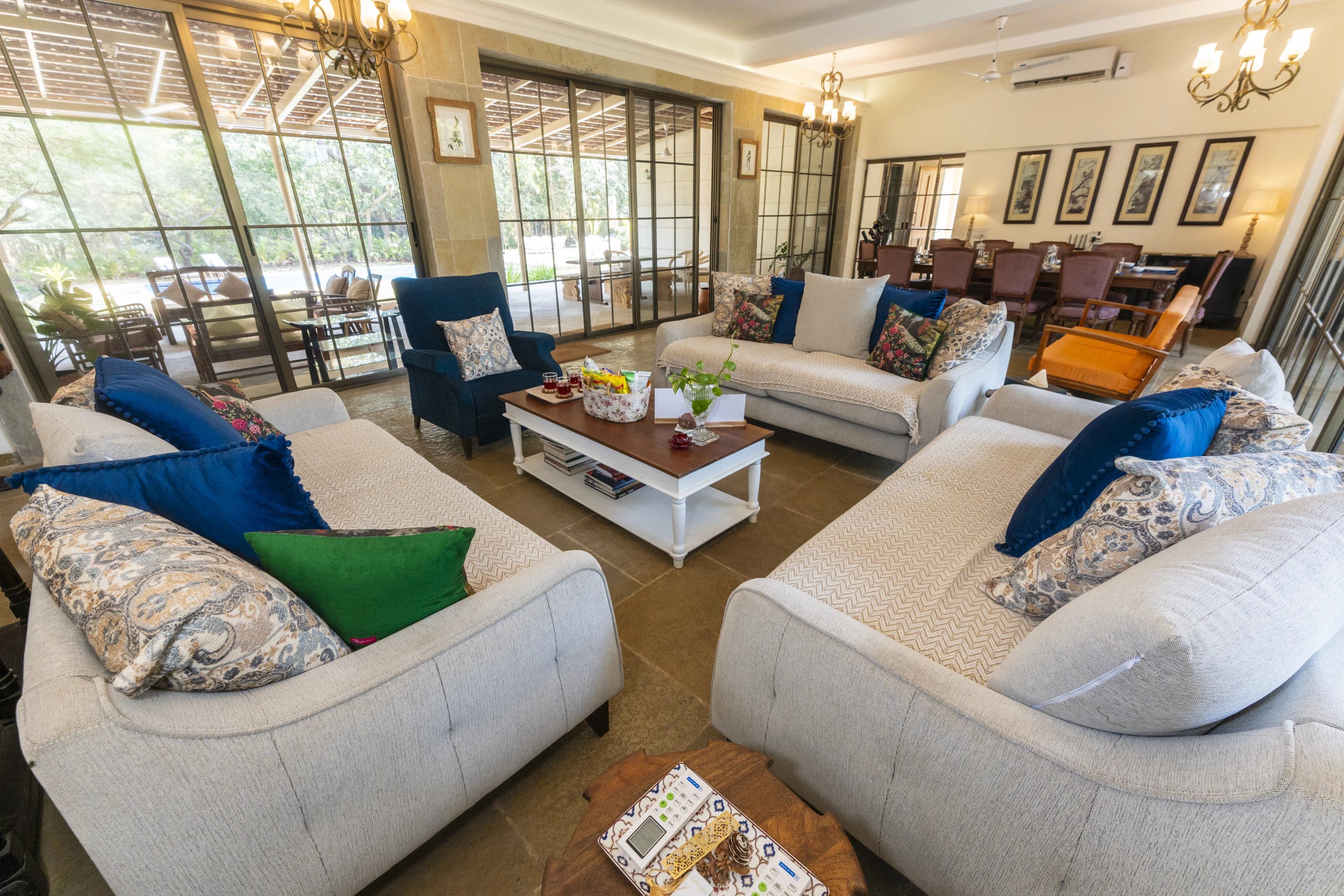 Casa Mocha | 5-BHK Pet-friendly Retreat With Pvt Pool, Verandah & Ent Lounge - Image 20