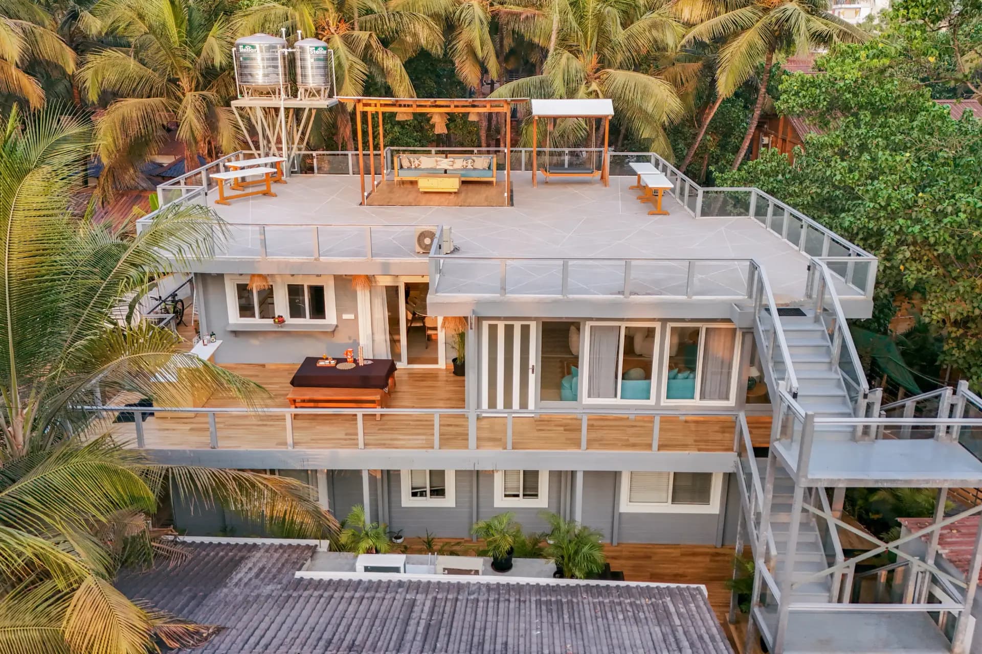 House of Neptune | 3-BHK Cottage  with Gazebo & Bar | 10 mtrs from Ashwem Beach - Image 43