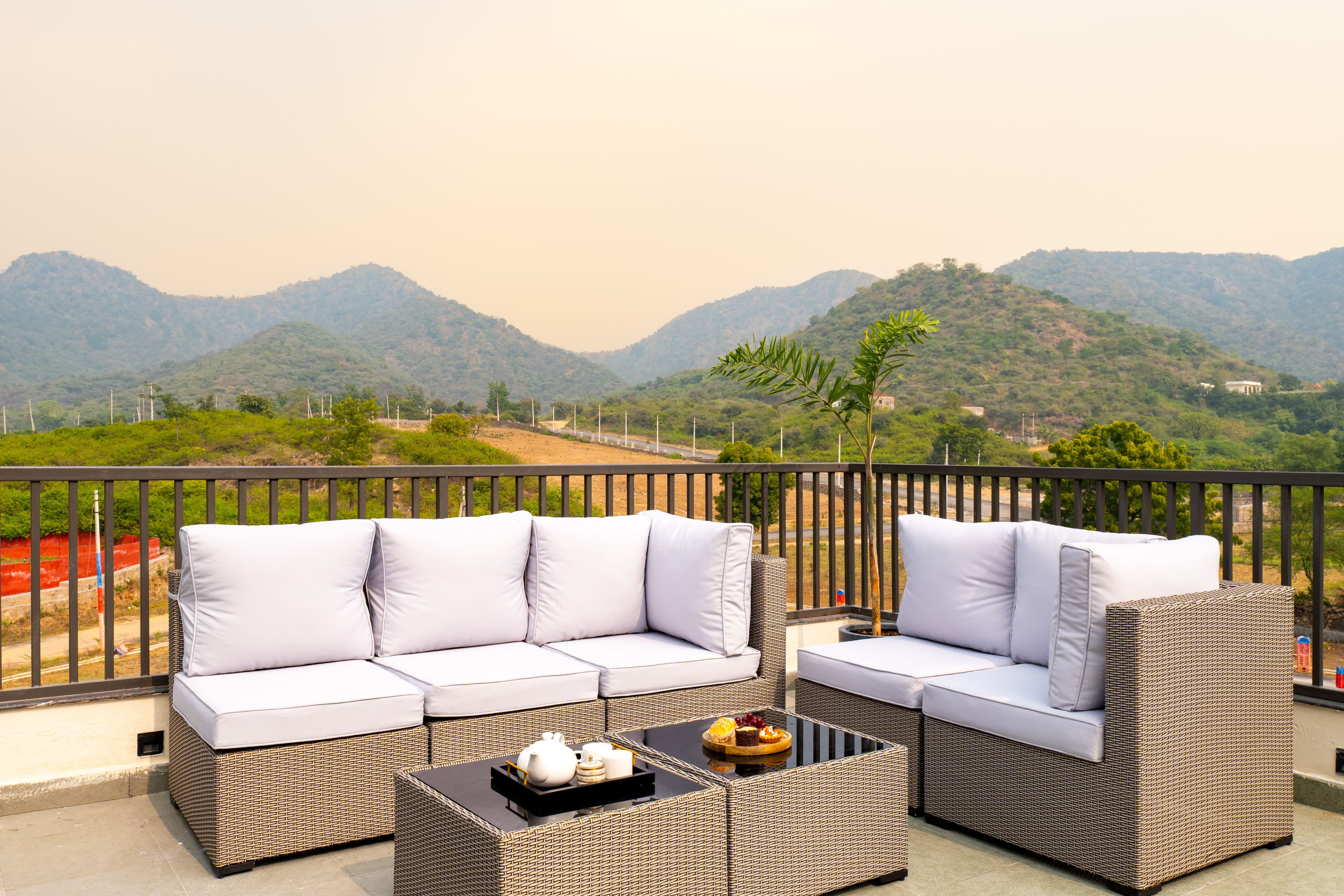 Vaikunth Villa | 3-BHK Getaway with Rooftop Pool, Sit-out Area, Jacuzzi, Scenic Lake & Hill Views - Image 32