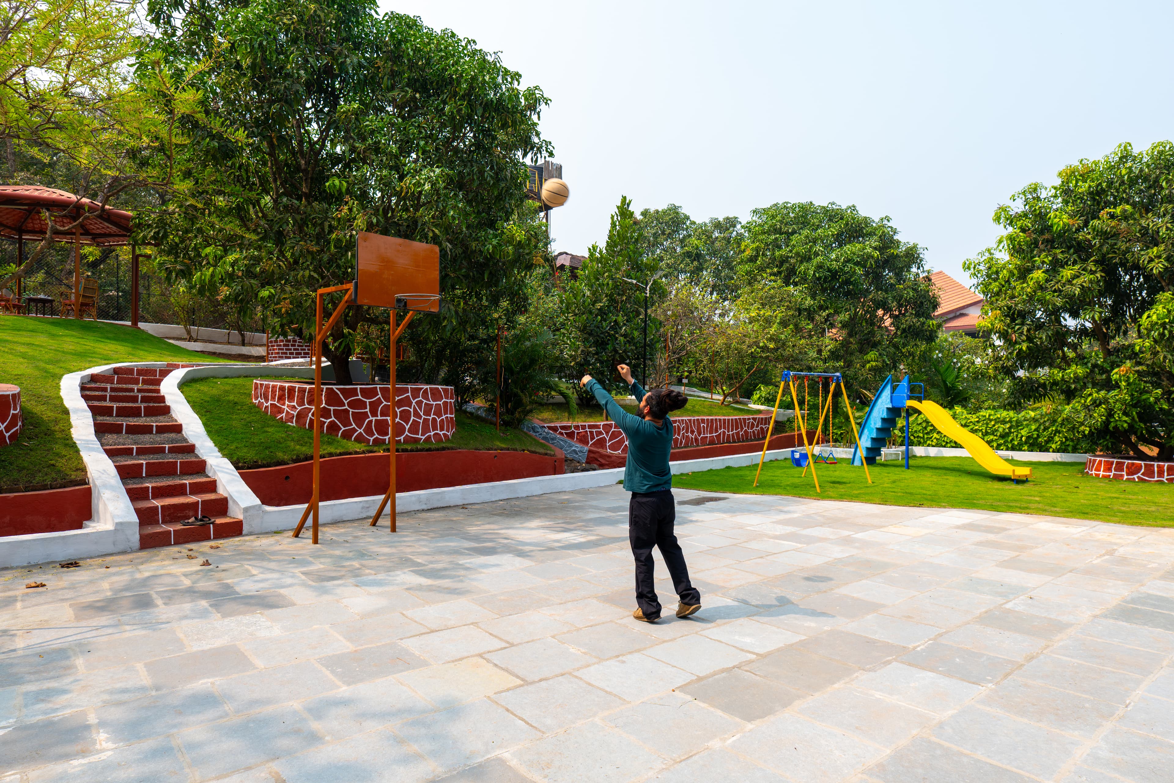 Valdivian Villa | 3-BHK with Verandah, Temple and Machan - Image 30