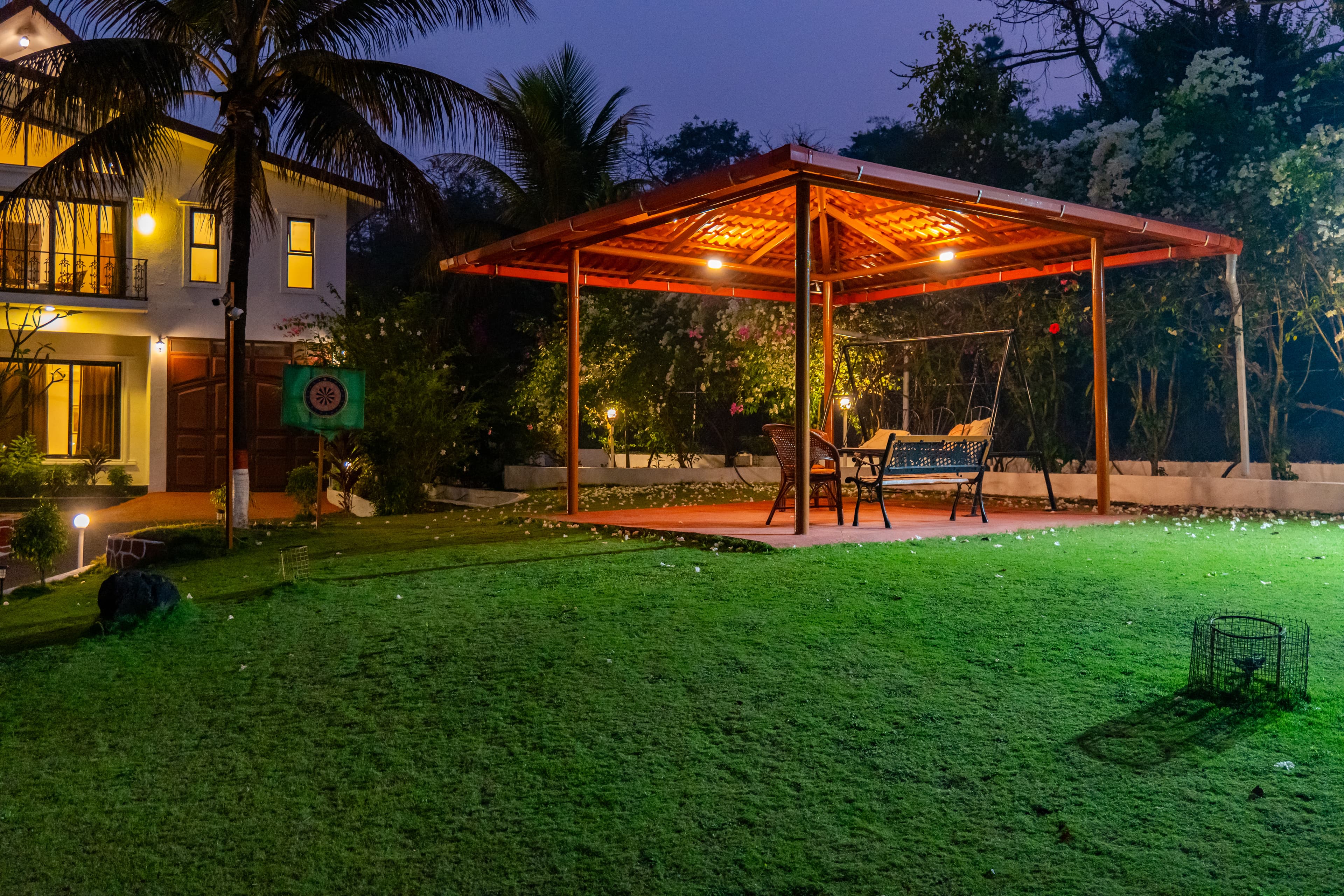 Valdivian Villa | 3-BHK with Verandah, Temple and Machan - Image 8