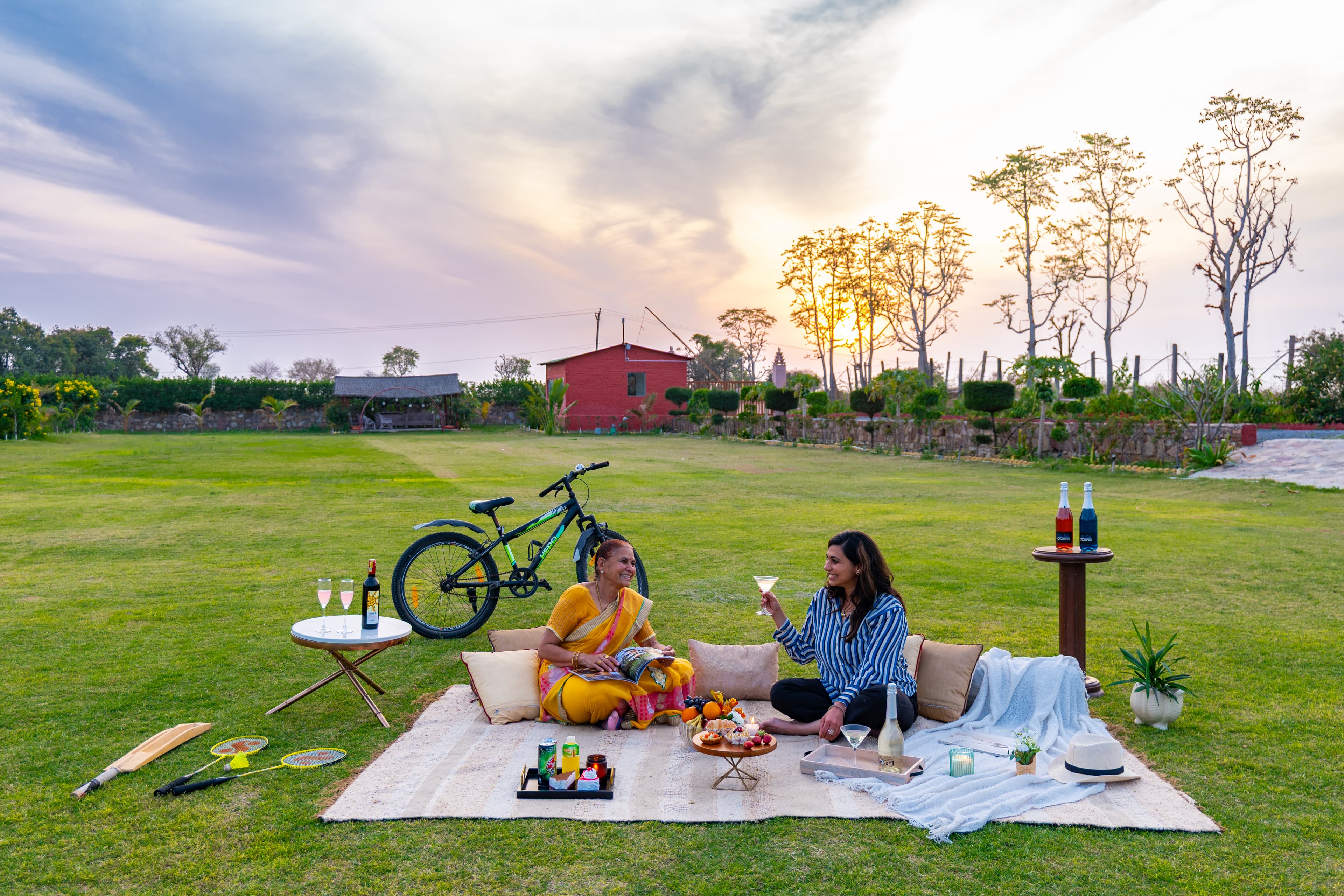 Krishna Serenity Villa | Pet-friendly 7-BHK Farmhouse with Private Pool, Gazebo and Garden, & Rajasthani Dhani - Image 12