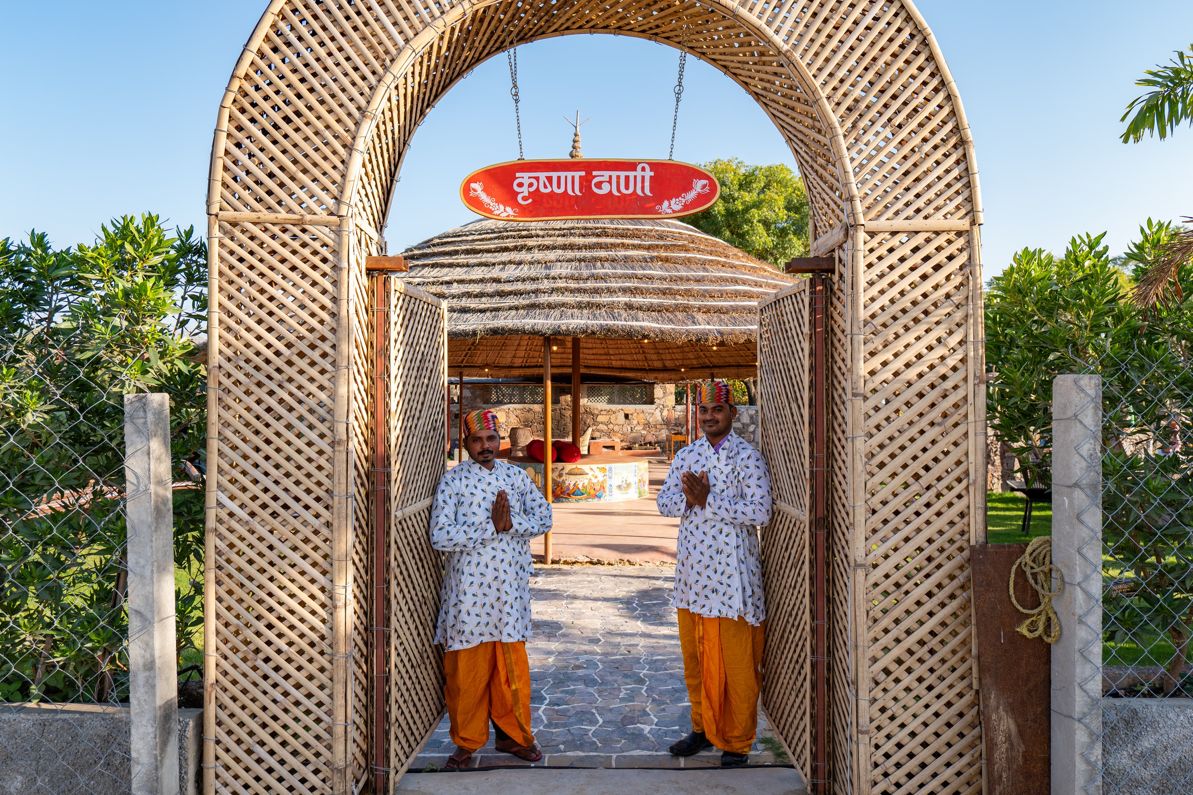 Krishna Serenity Villa | Pet-friendly 7-BHK Farmhouse with Private Pool, Gazebo and Garden, & Rajasthani Dhani - Image 58