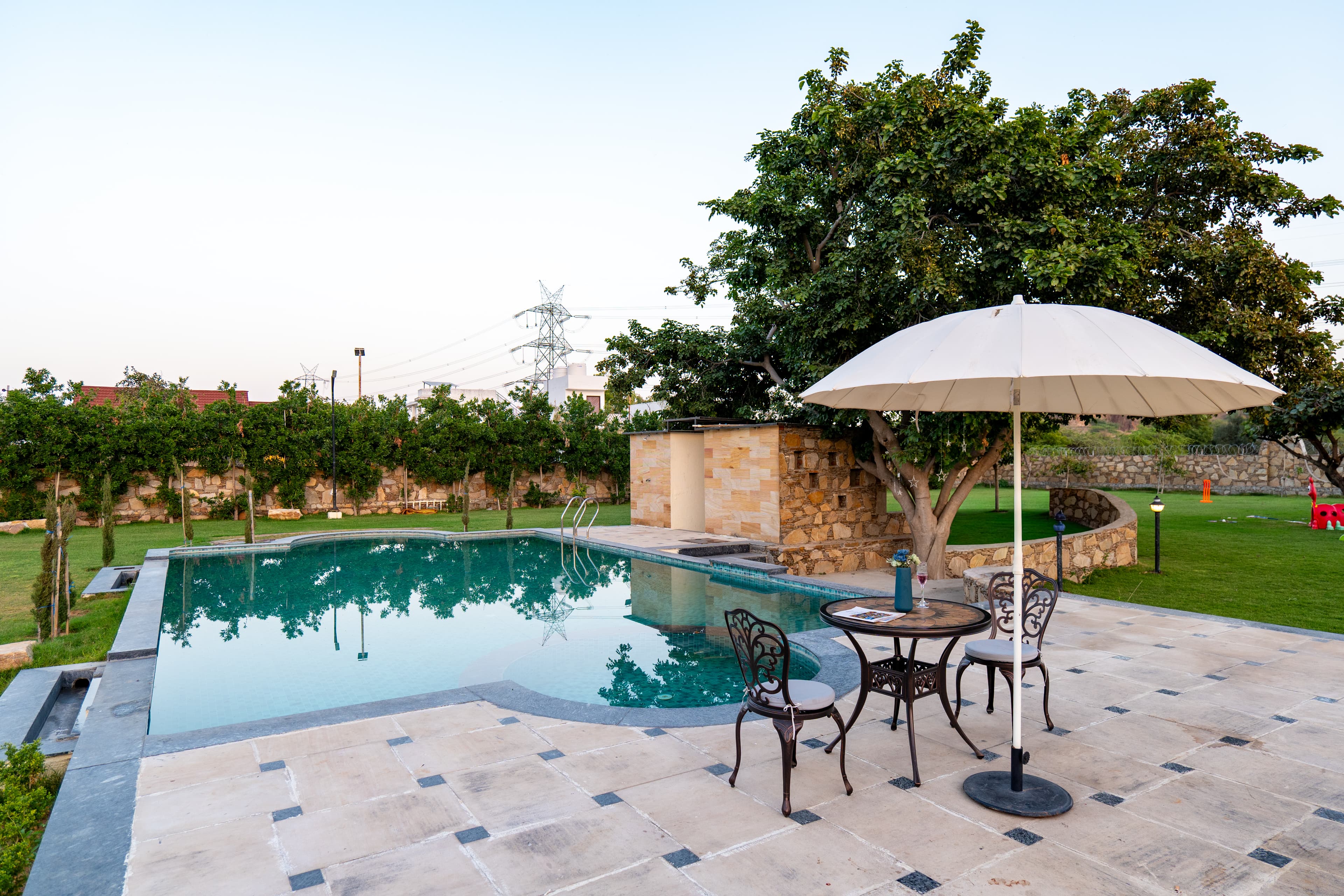 Tuscan Villa | 5-BHK Pet-Friendly Retreat with Private Pool and Garden - Image 28