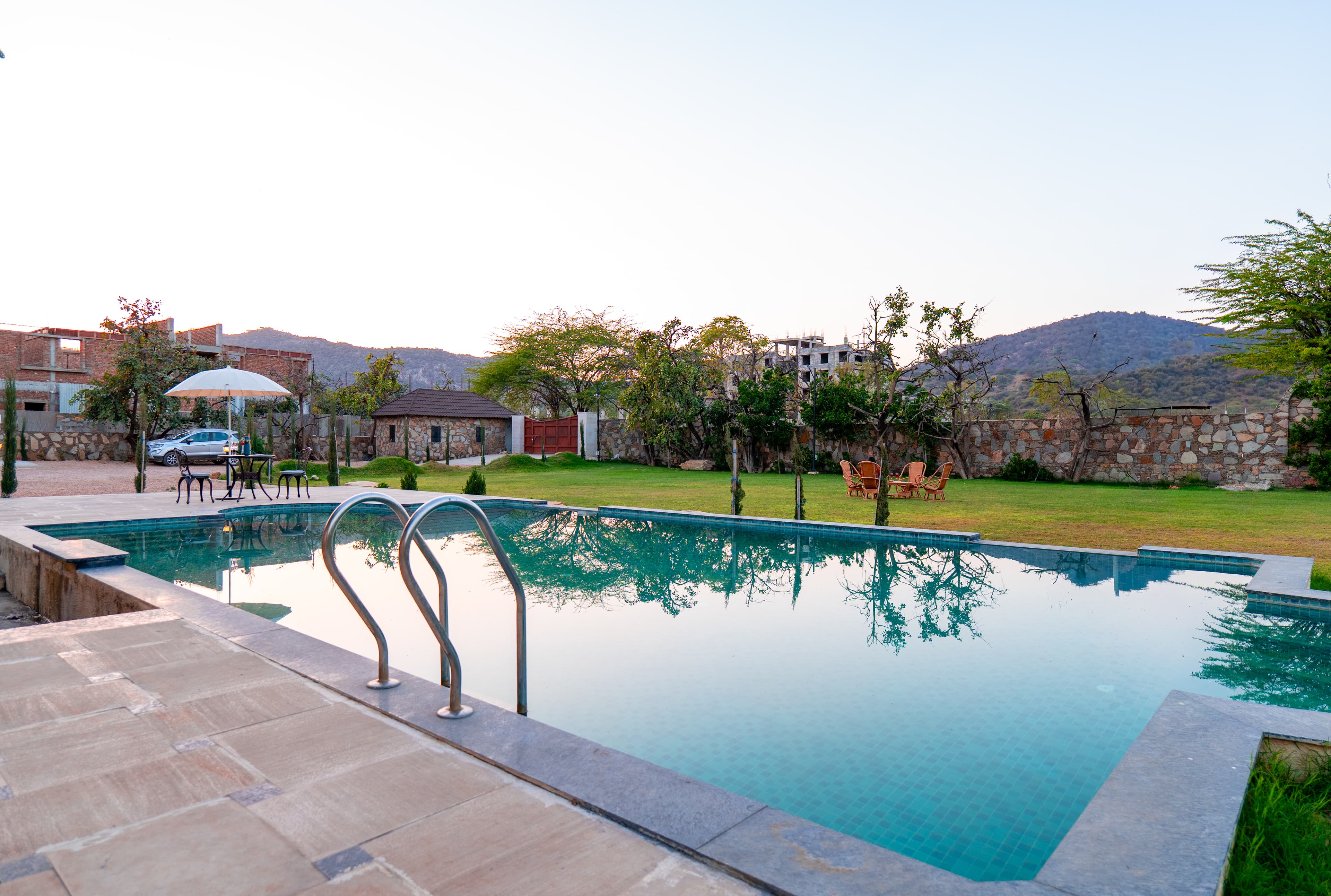 Tuscan Villa | 5-BHK Pet-Friendly Retreat with Private Pool and Garden - Image 29