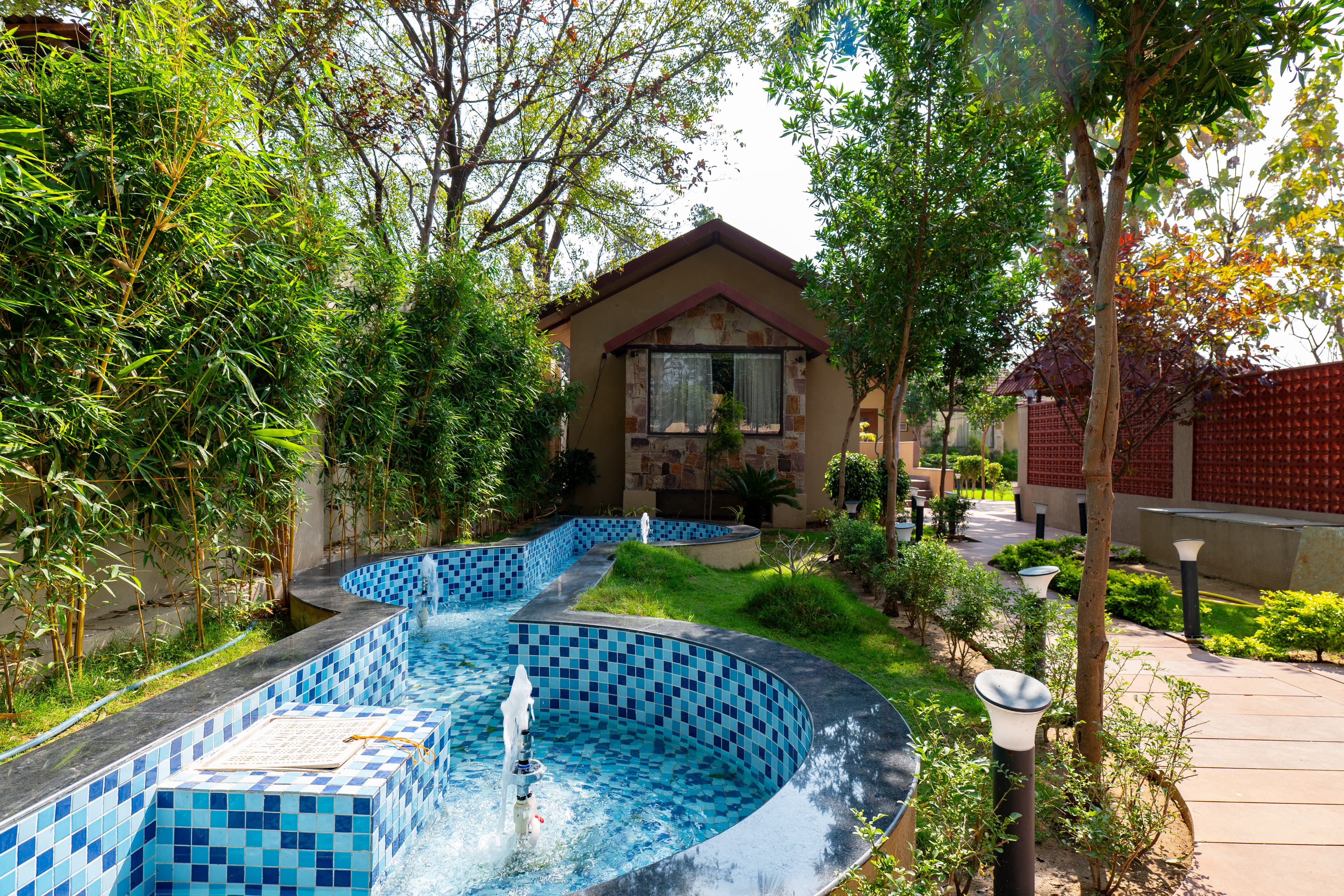 Tiger Cave Suite | Pet-friendly Room with Shared Pool & Garden on Main Ranthambore Road - Image 2