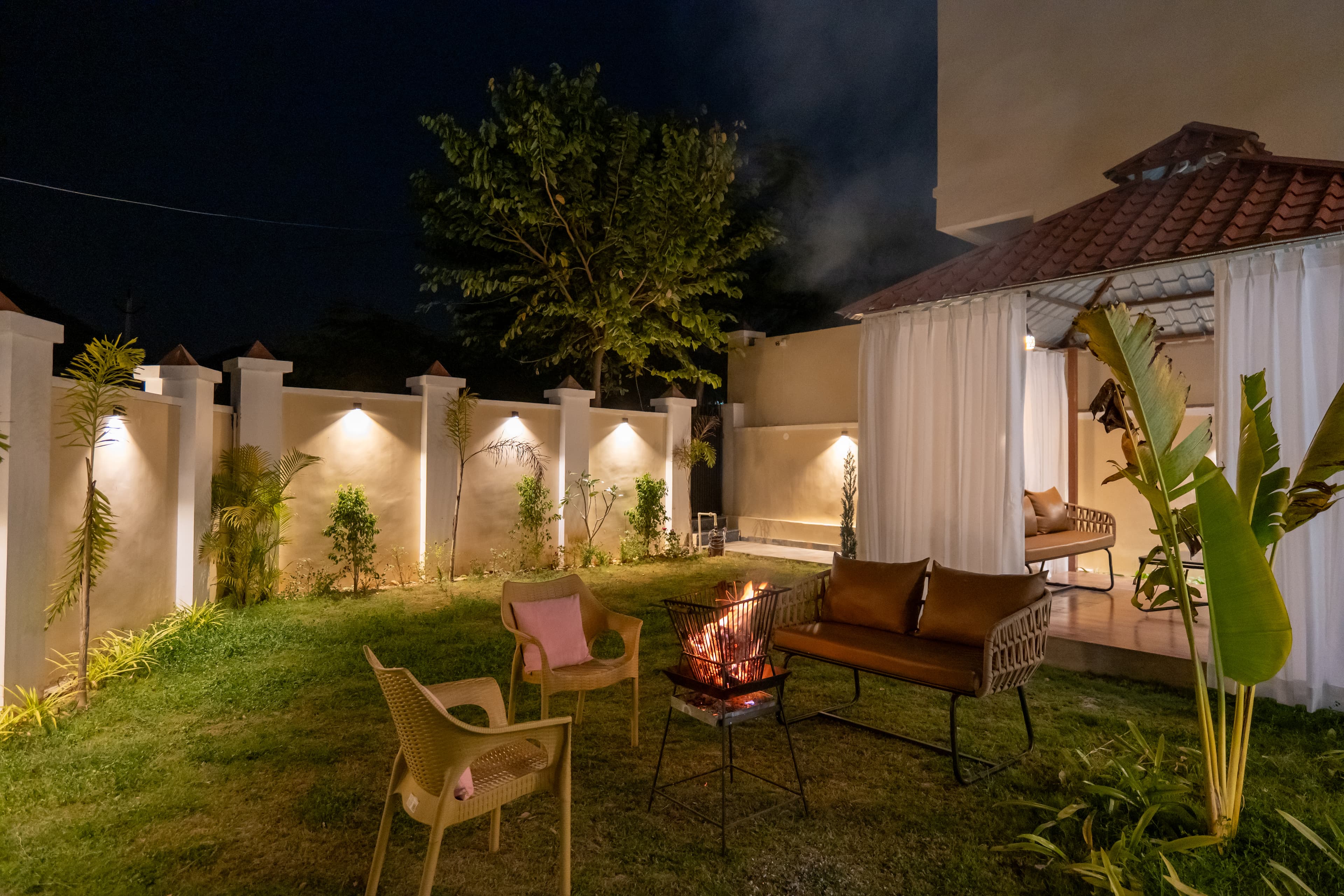 Palazao | Country-Style 3-BHK Villa with Private pool, Gazebo and Landscaped Garden - Image 32