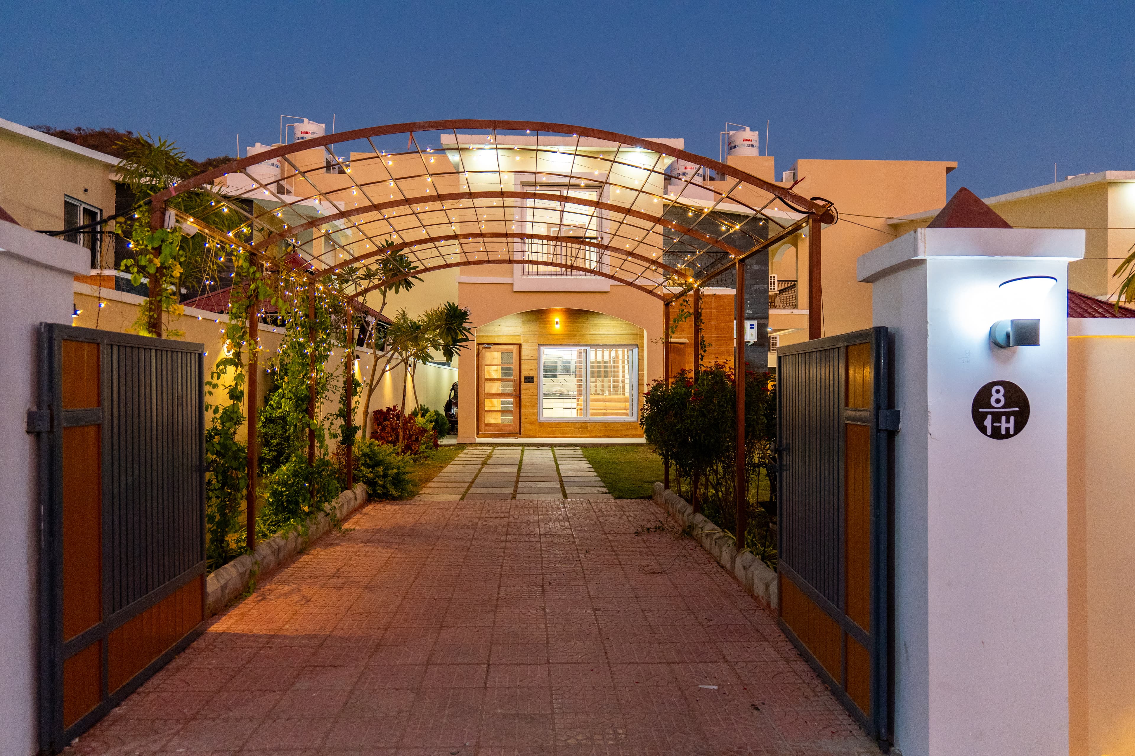 Palazao | Country-Style 3-BHK Villa with Private pool, Gazebo and Landscaped Garden - Image 33