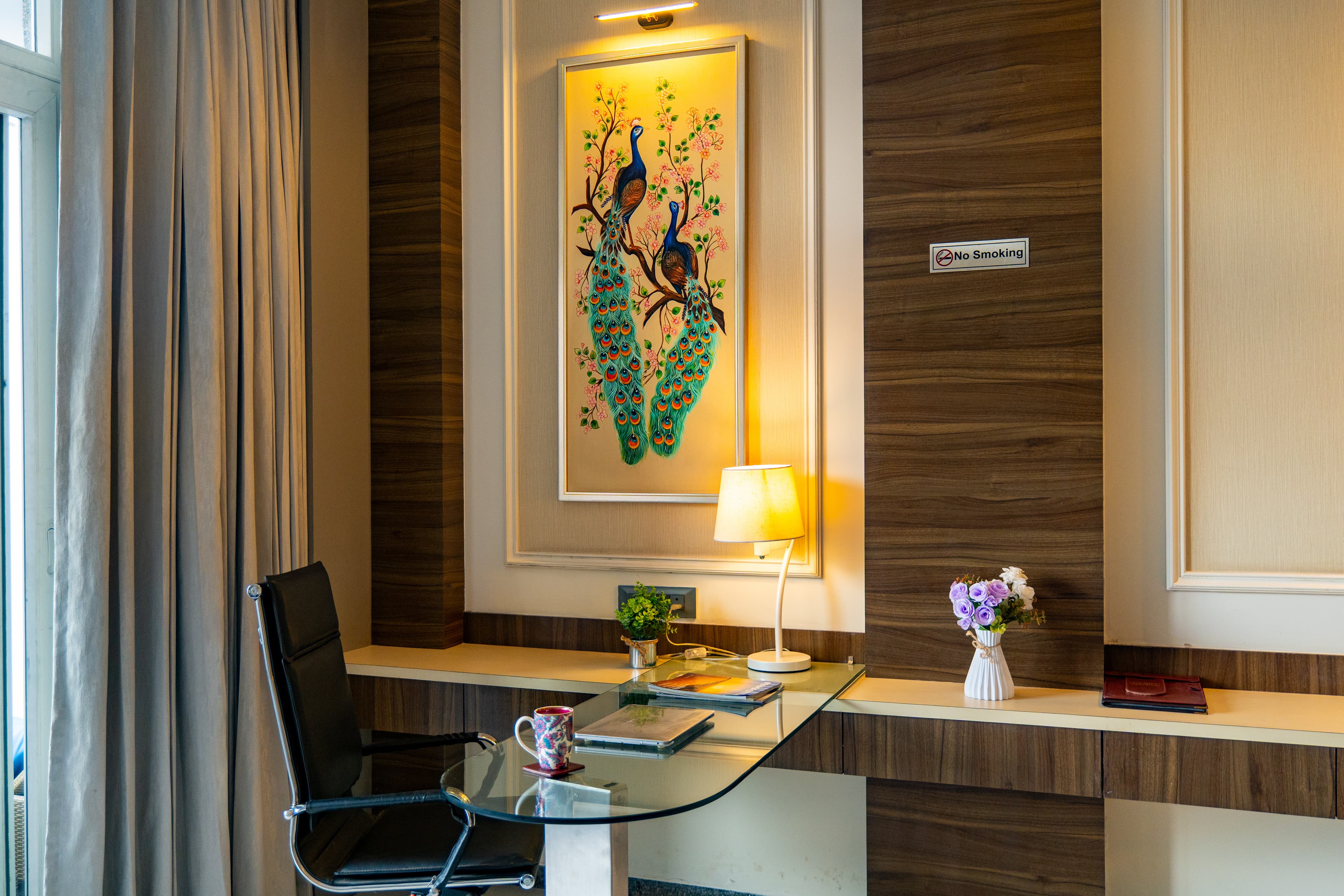 Mountain Creek  | Pet-friendly 1-Room Retreat With Shared Pool, Gazebo, Lounge Area, Game & gym zone| Near Fatehsagar Lake  - Image 11