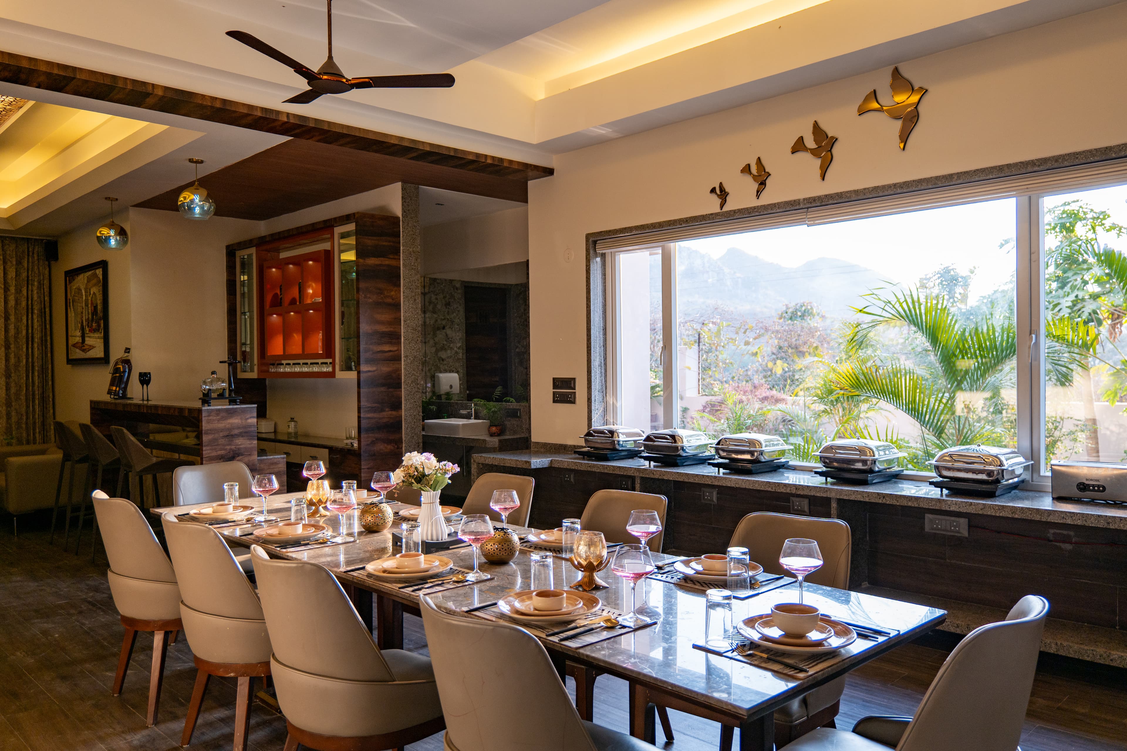 Mountain Creek  | Pet-friendly 1-Room Retreat With Shared Pool, Gazebo, Lounge Area, Game & gym zone| Near Fatehsagar Lake  - Image 6
