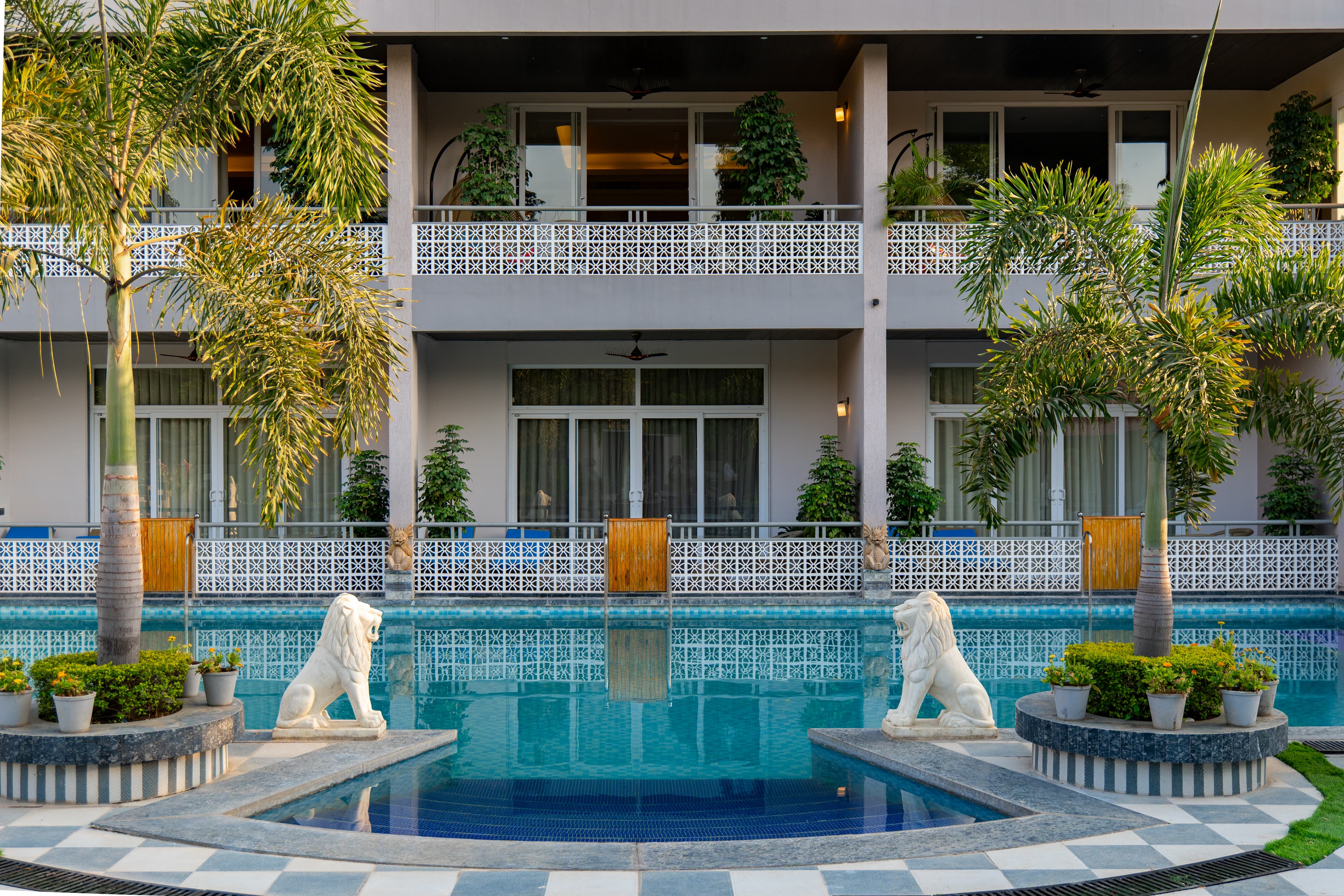 Mountain Creek  | Pet-friendly 1-Room Retreat With Shared Pool, Gazebo, Lounge Area, Game & gym zone| Near Fatehsagar Lake  - Image 17