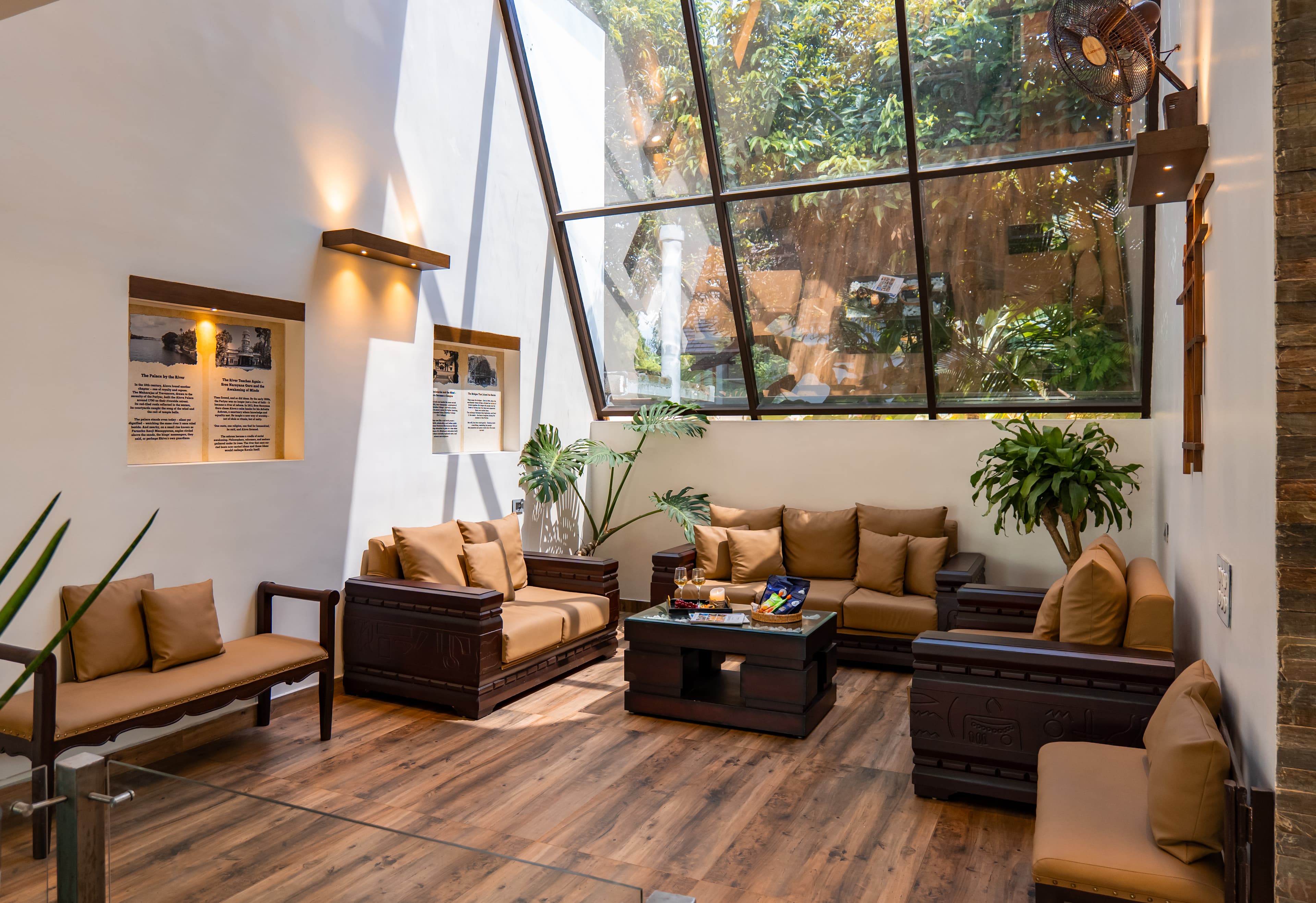 Glass River Retreat | 4-BHK Riverside Getaway with Private Pool, Lakeside Sit-Out & Lounge Area Near Aluva Railway & Metro Station - Image 32