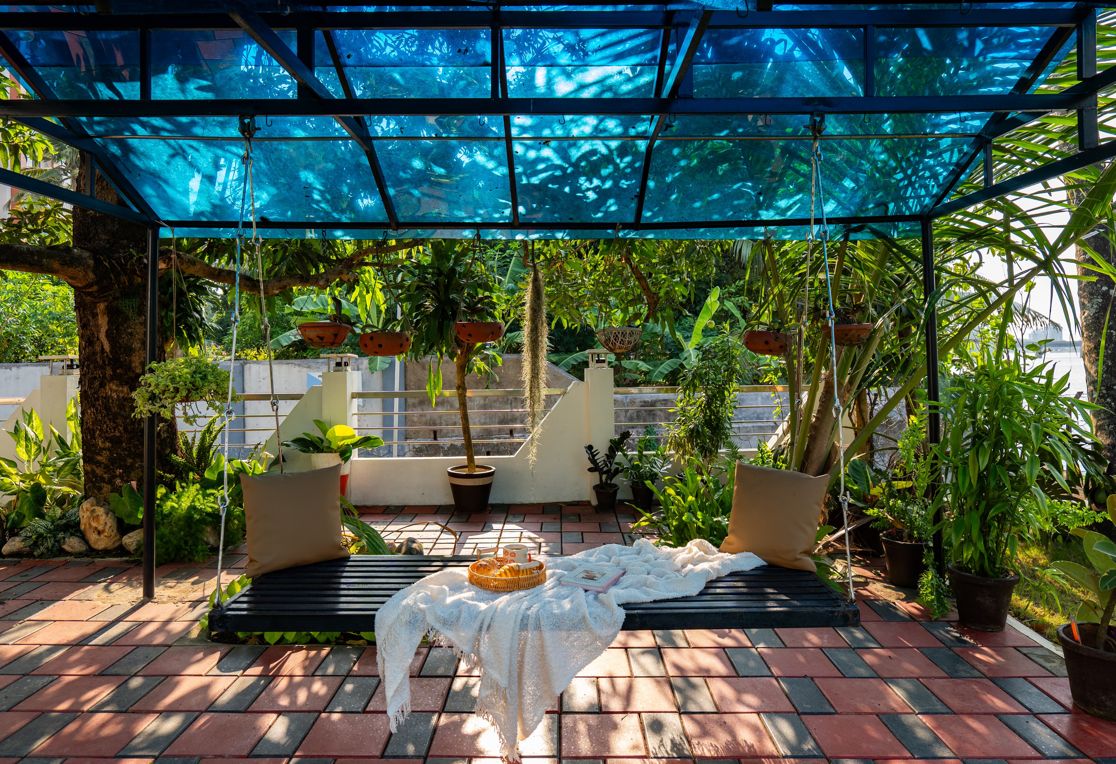Glass River Retreat | 4-BHK Riverside Getaway with Private Pool, Lakeside Sit-Out & Lounge Area Near Aluva Railway & Metro Station - Image 28