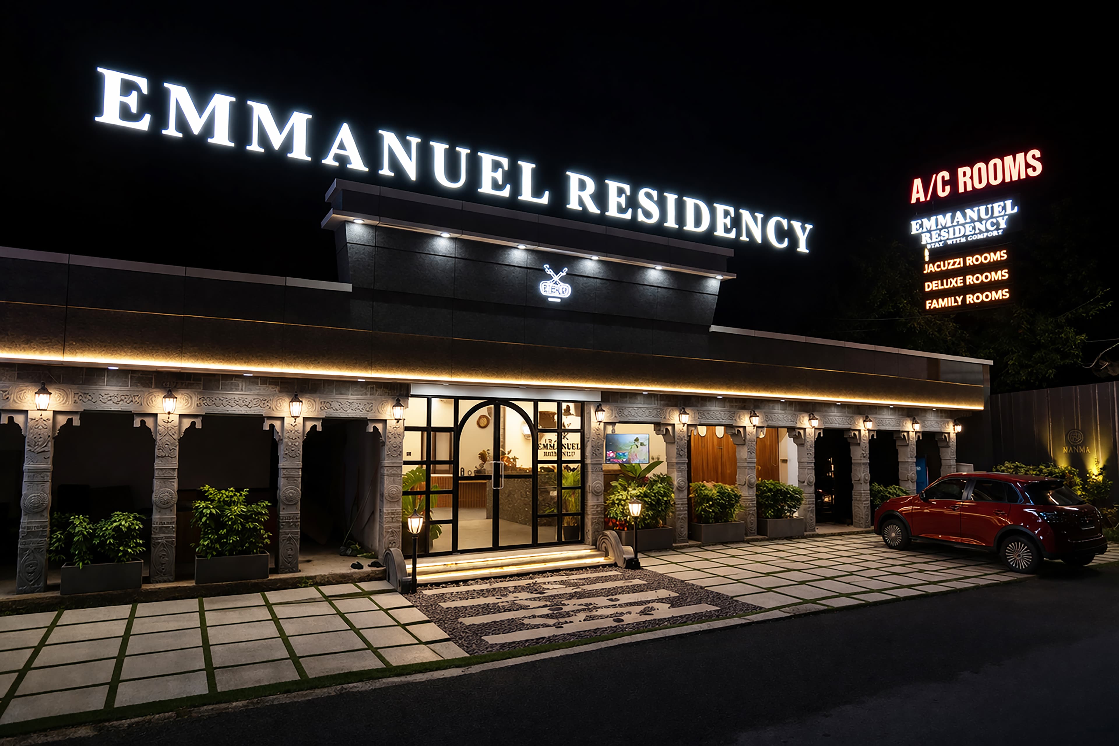 Emmanuel Residency | Deluxe Stay, Close to Metro Station, Lulu Mall & Marine Drive, Kochi - Image 22