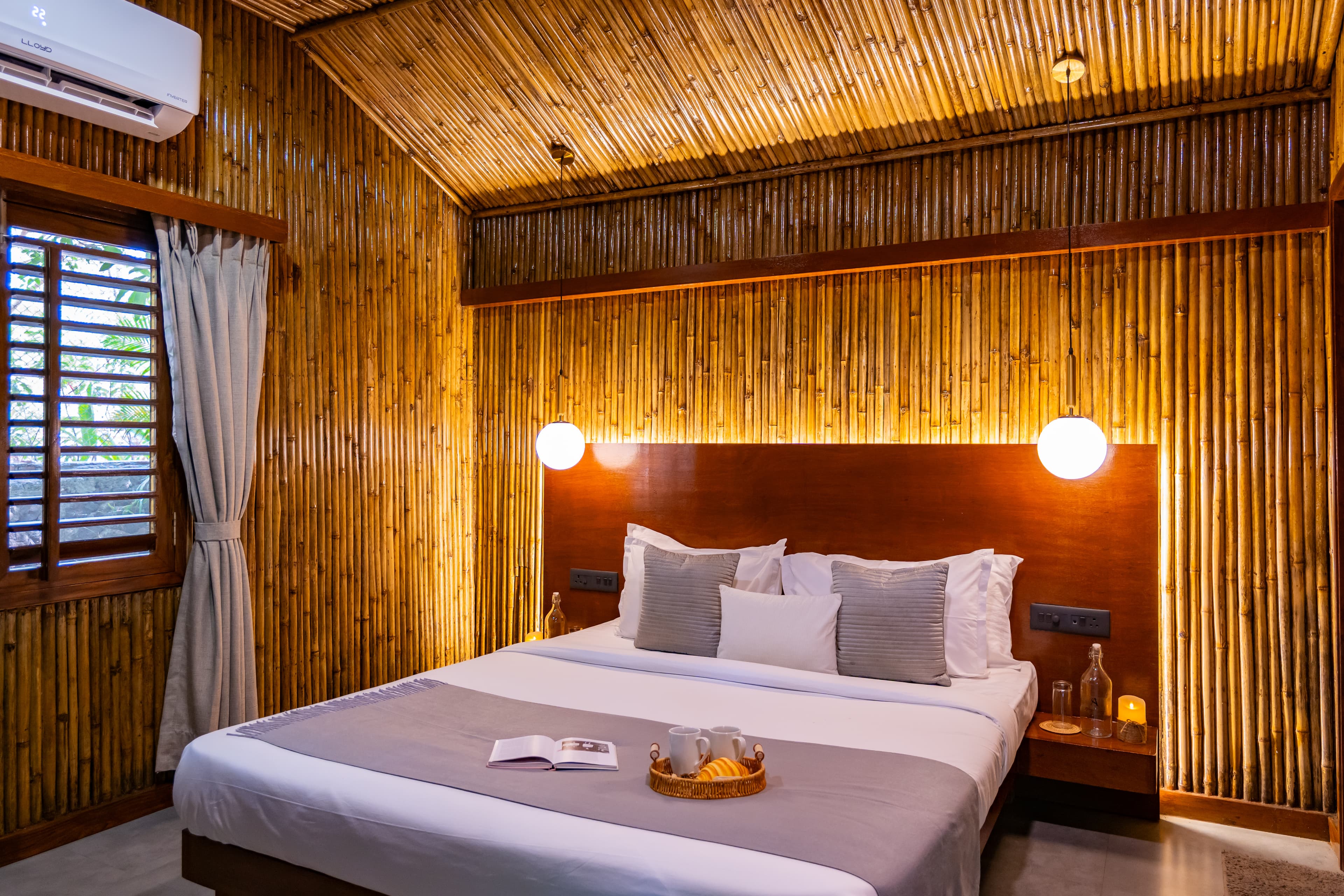 Timber Standard Suite | Pet-friendly Bamboo Cottage with Pvt Sit-Out Area & Shared Dining - Image 15