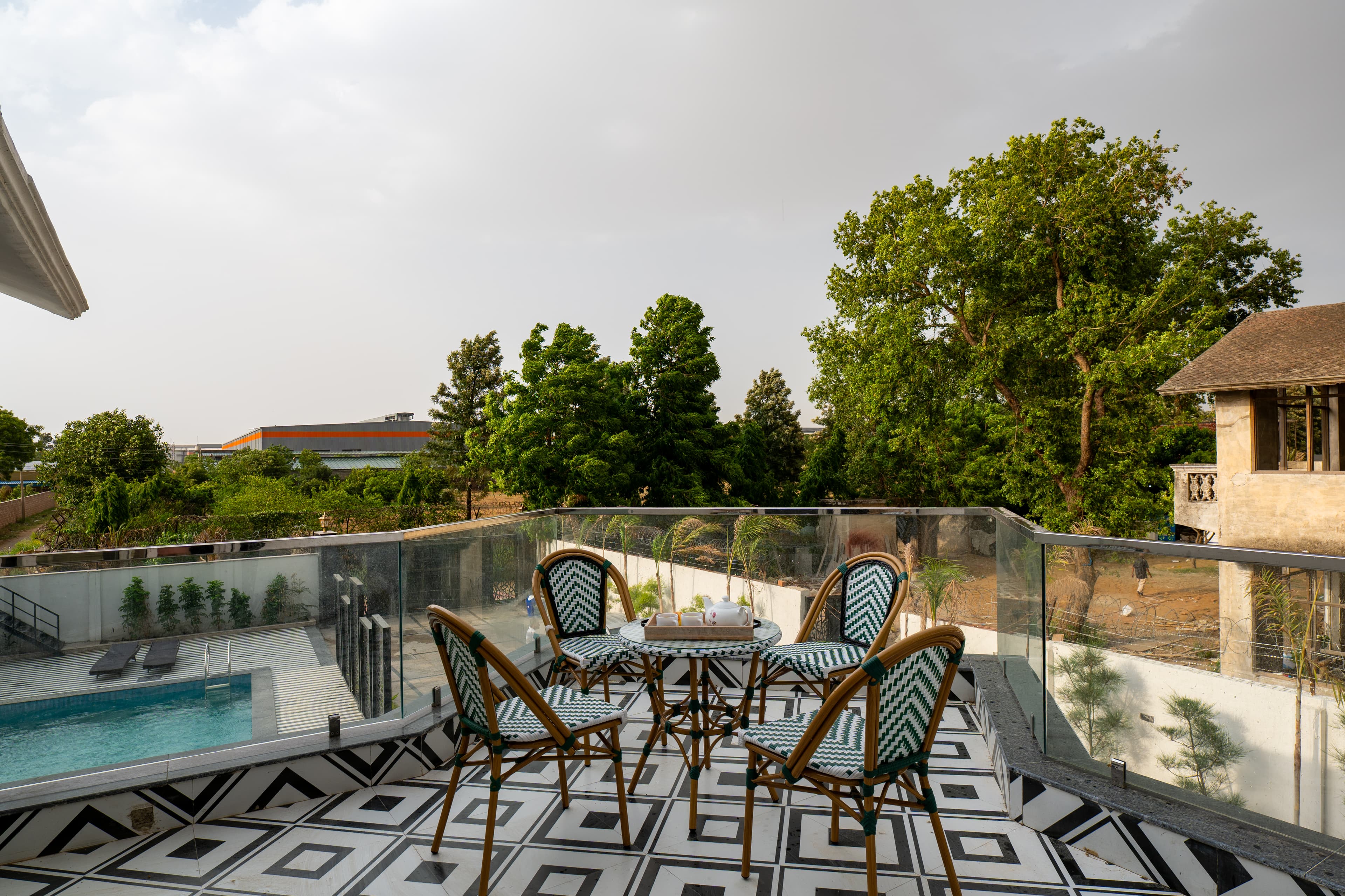 Raj Farm | 3-BHK Villa with Private Pool, Kid’s Room and An Outhouse - Image 11