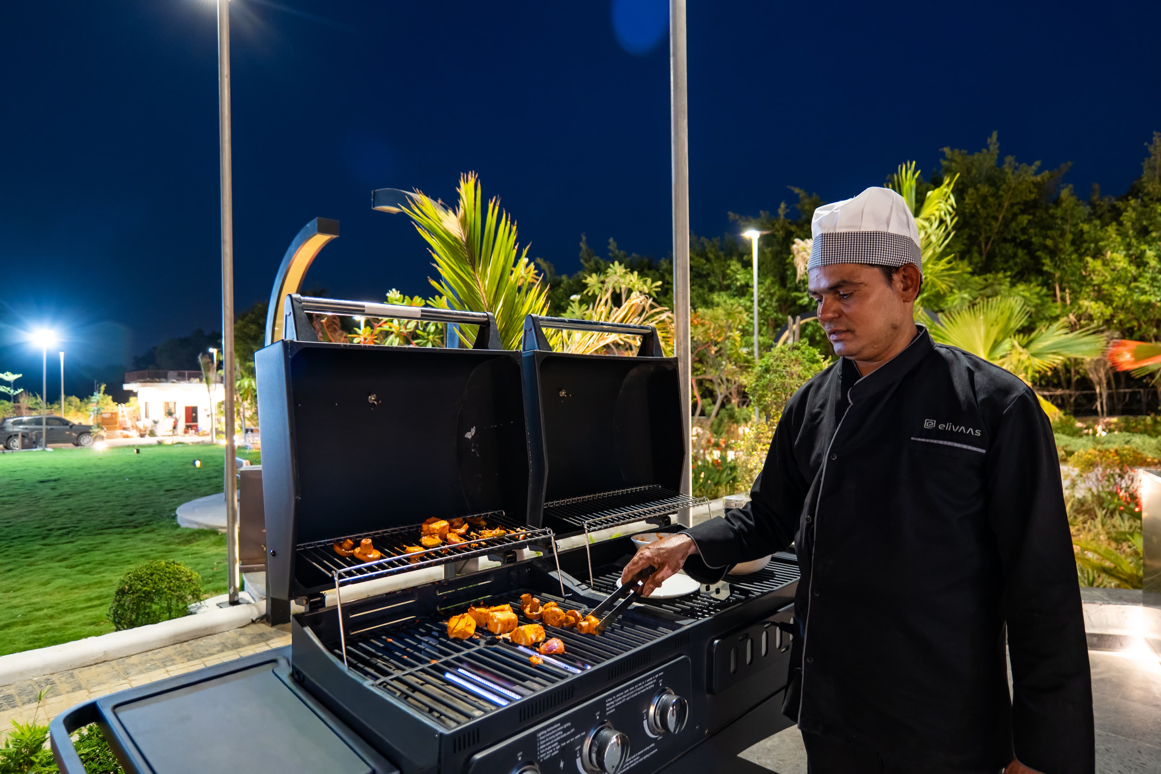 ASK Farms | Refined 4-BHK villa with Theatre Lounge, Pool & Fire BBQ Deck  - Image 45