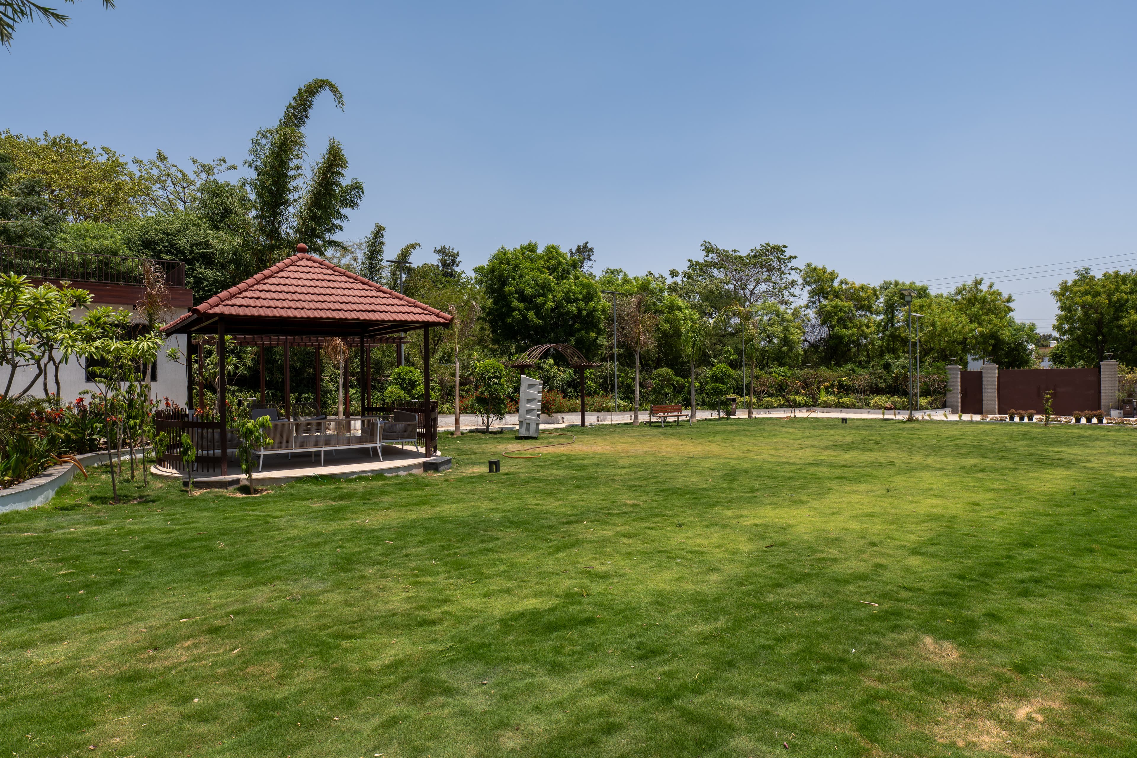 ASK Farms | Refined 4-BHK villa with Theatre Lounge, Pool & Fire BBQ Deck  - Image 36